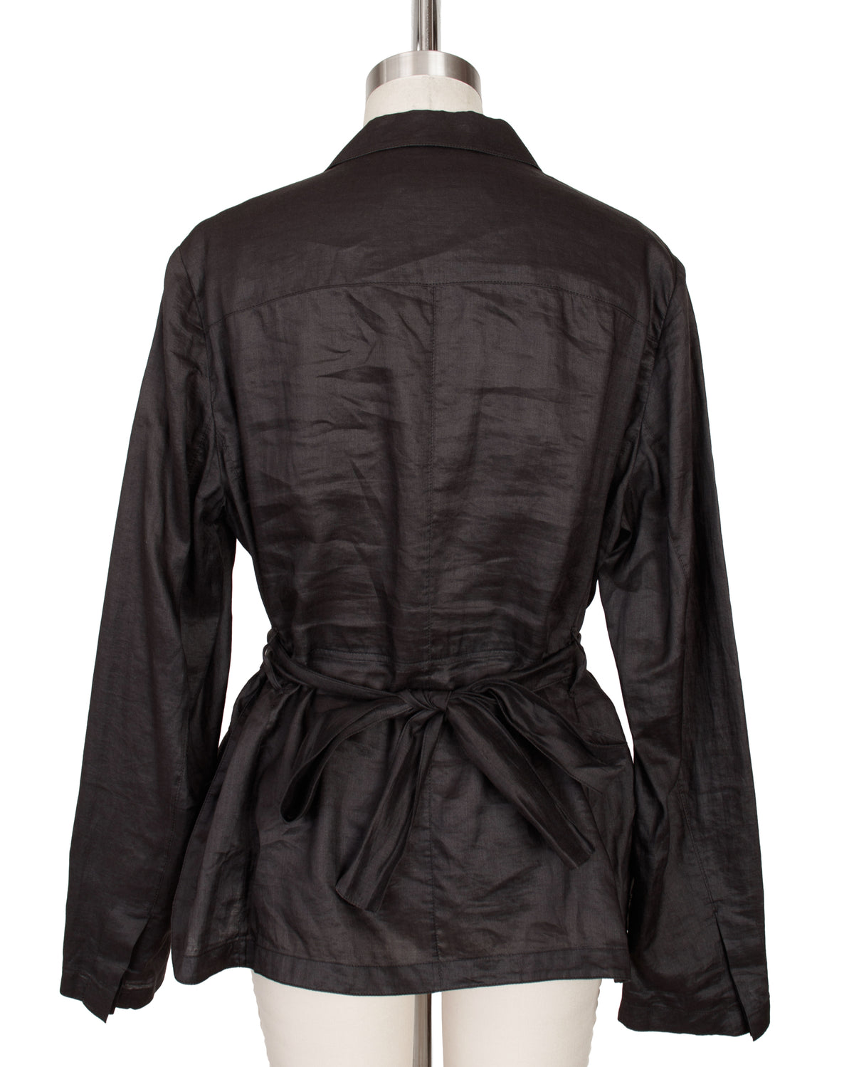 2006 Prada Pleated Belted Jacket