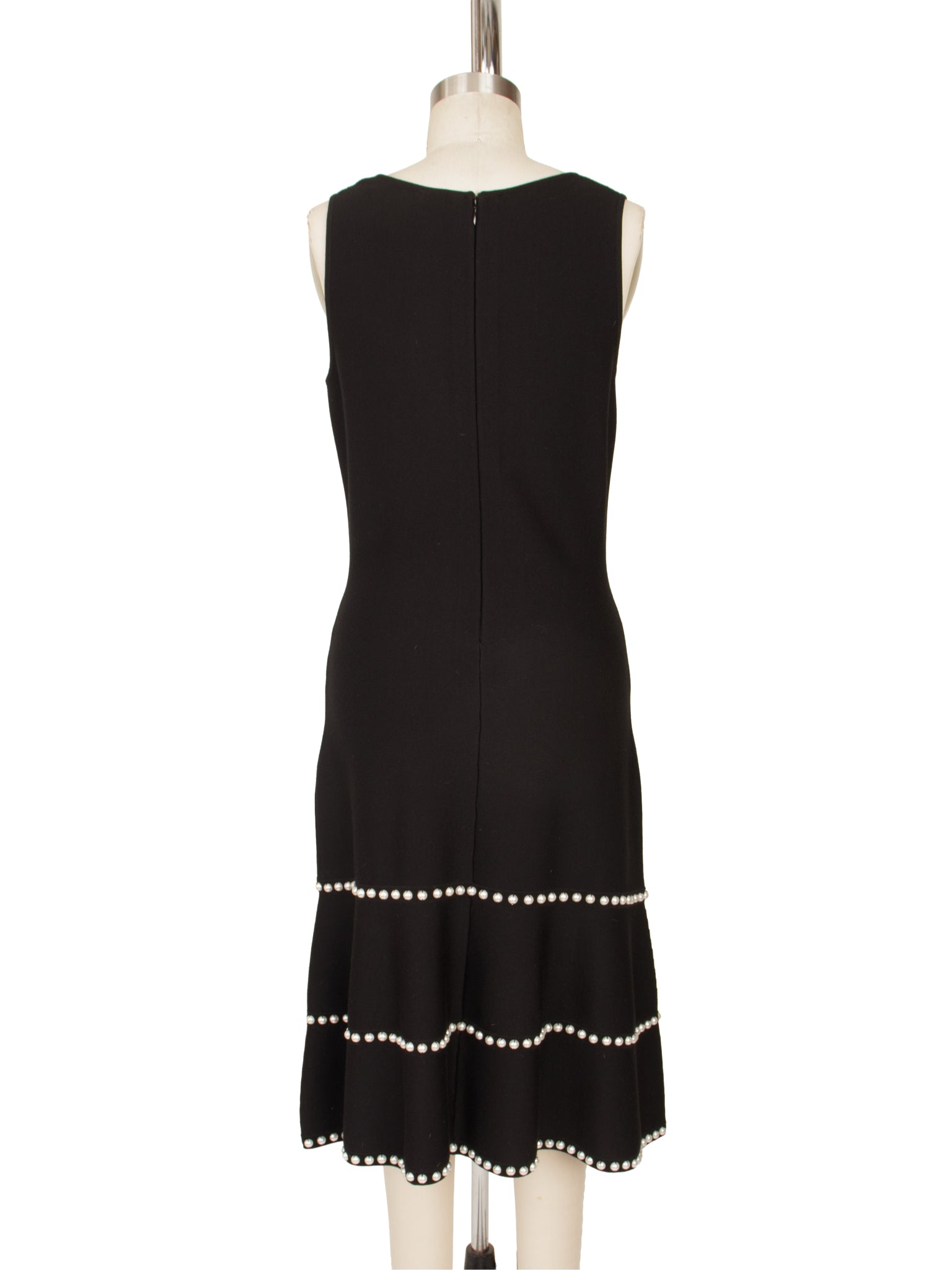 Carolina Herrera Faux Pearl Embellished Cardigan & Dress Set