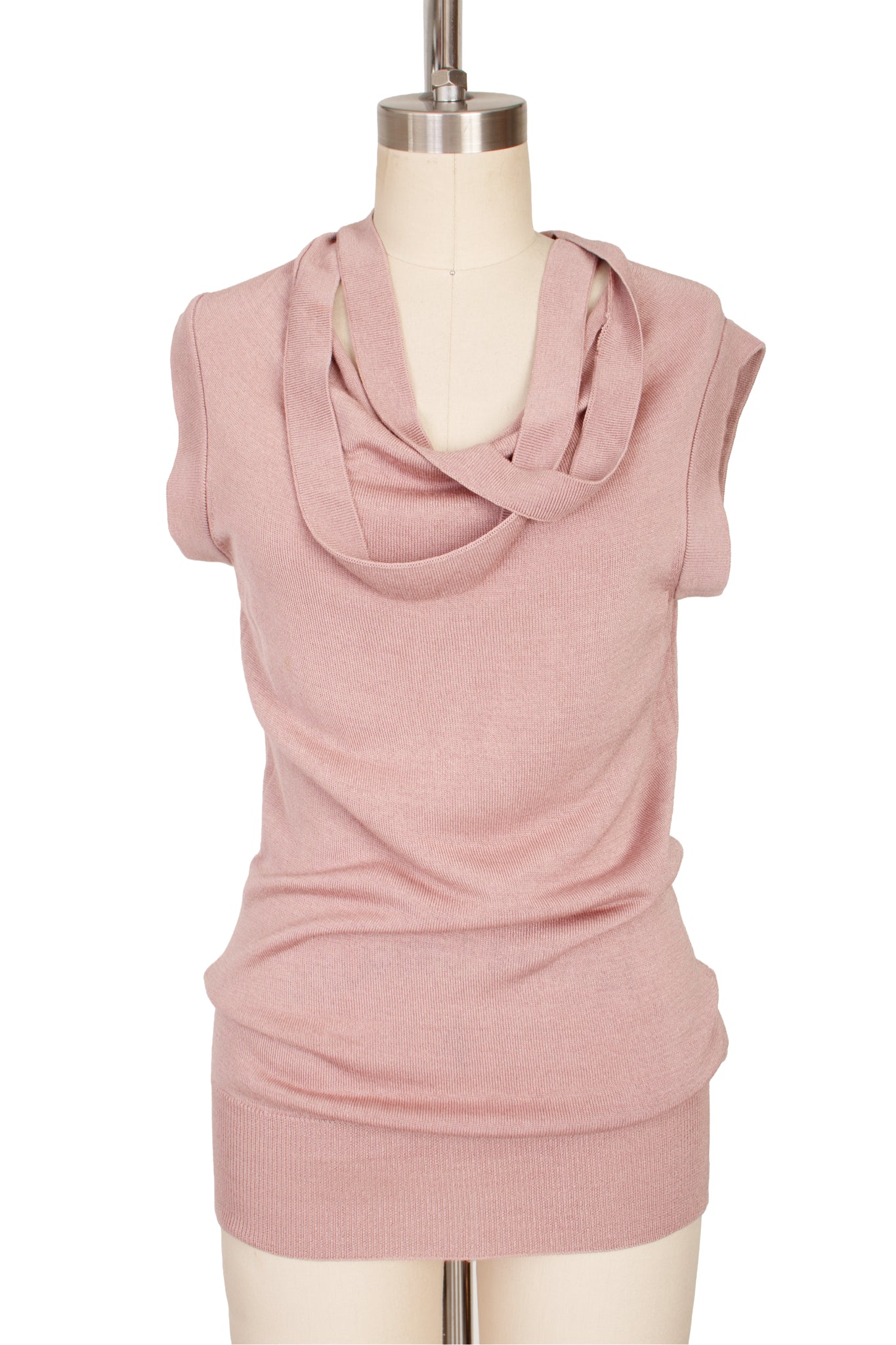 Vivienne Westwood Red Label Cutout Cowl Neck Top