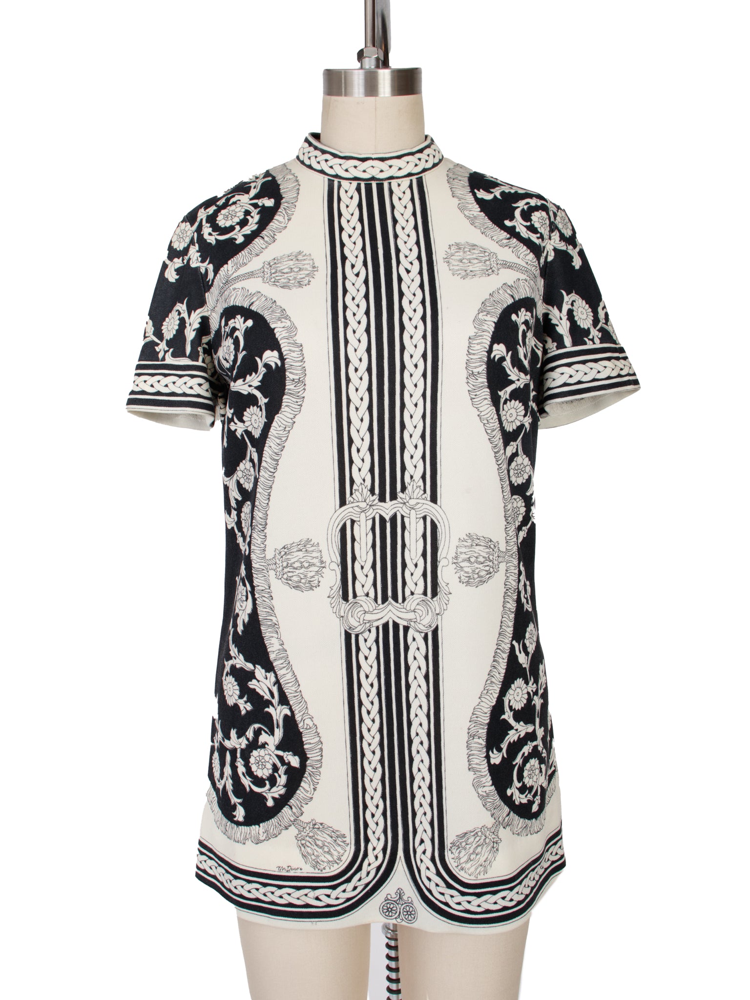 Mr. Dino Baroque Print Tunic