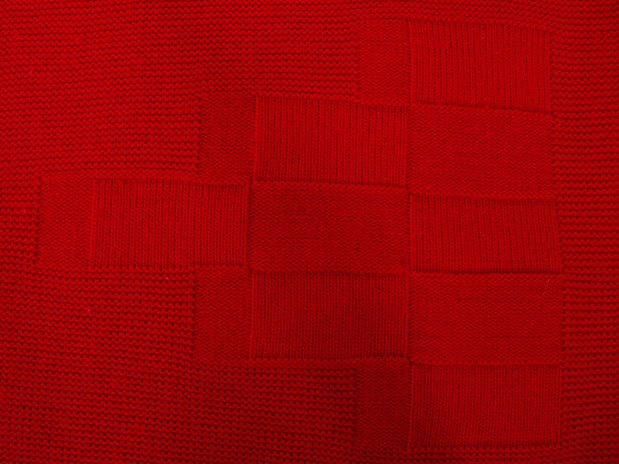 John Galliano Cotton Knit & Check Detail Sweater