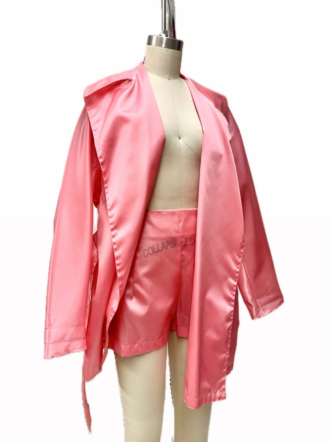 Nobody by Elisabeth Rogiani Taffeta Jacket & Shorts Set