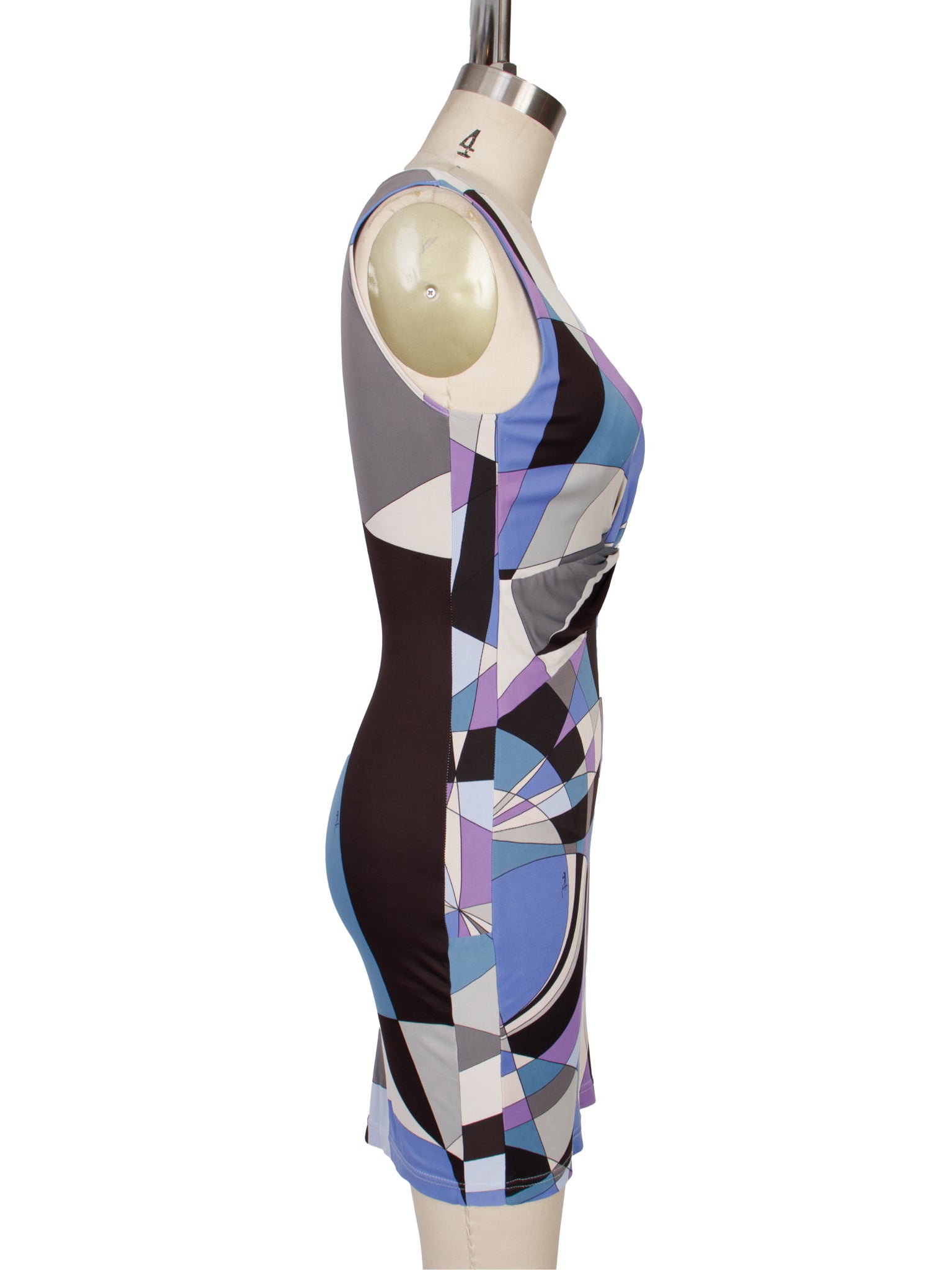 Emilio Pucci Sleeveless Printed Mini Dress