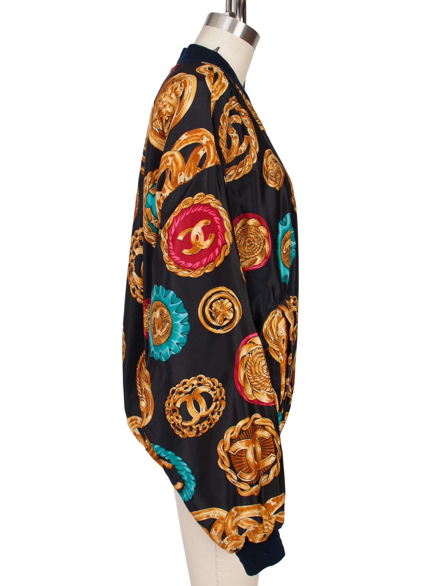 1990s Bootleg Chanel Bomber Jacket