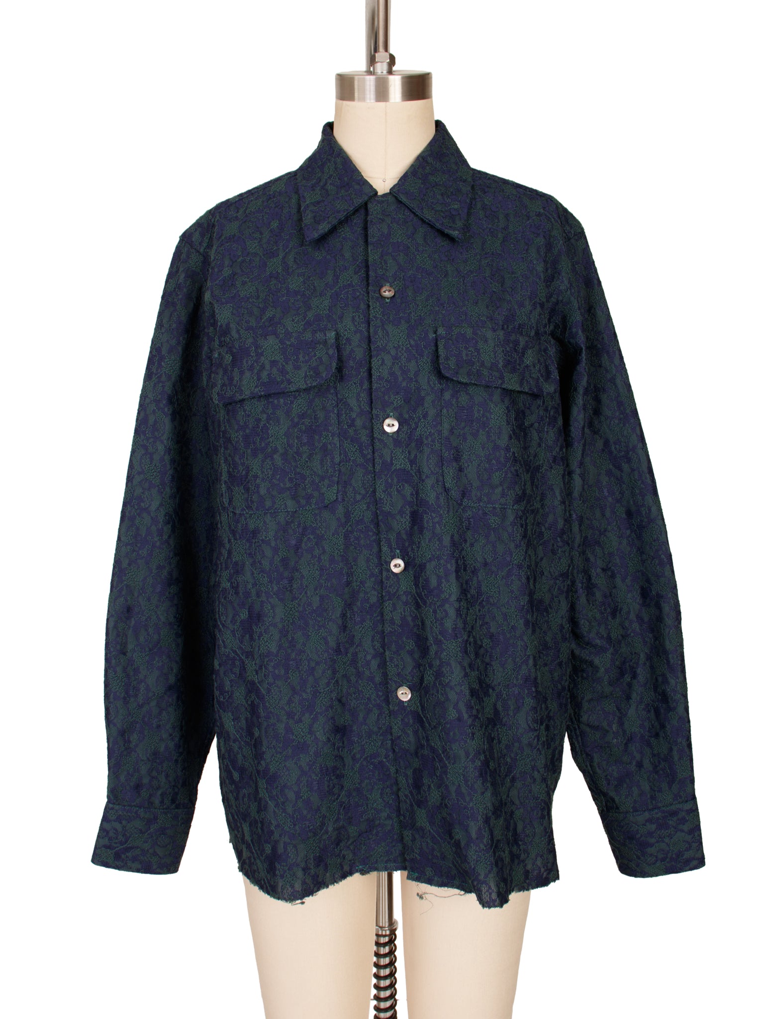 Needles Embroidered Lace Shirt