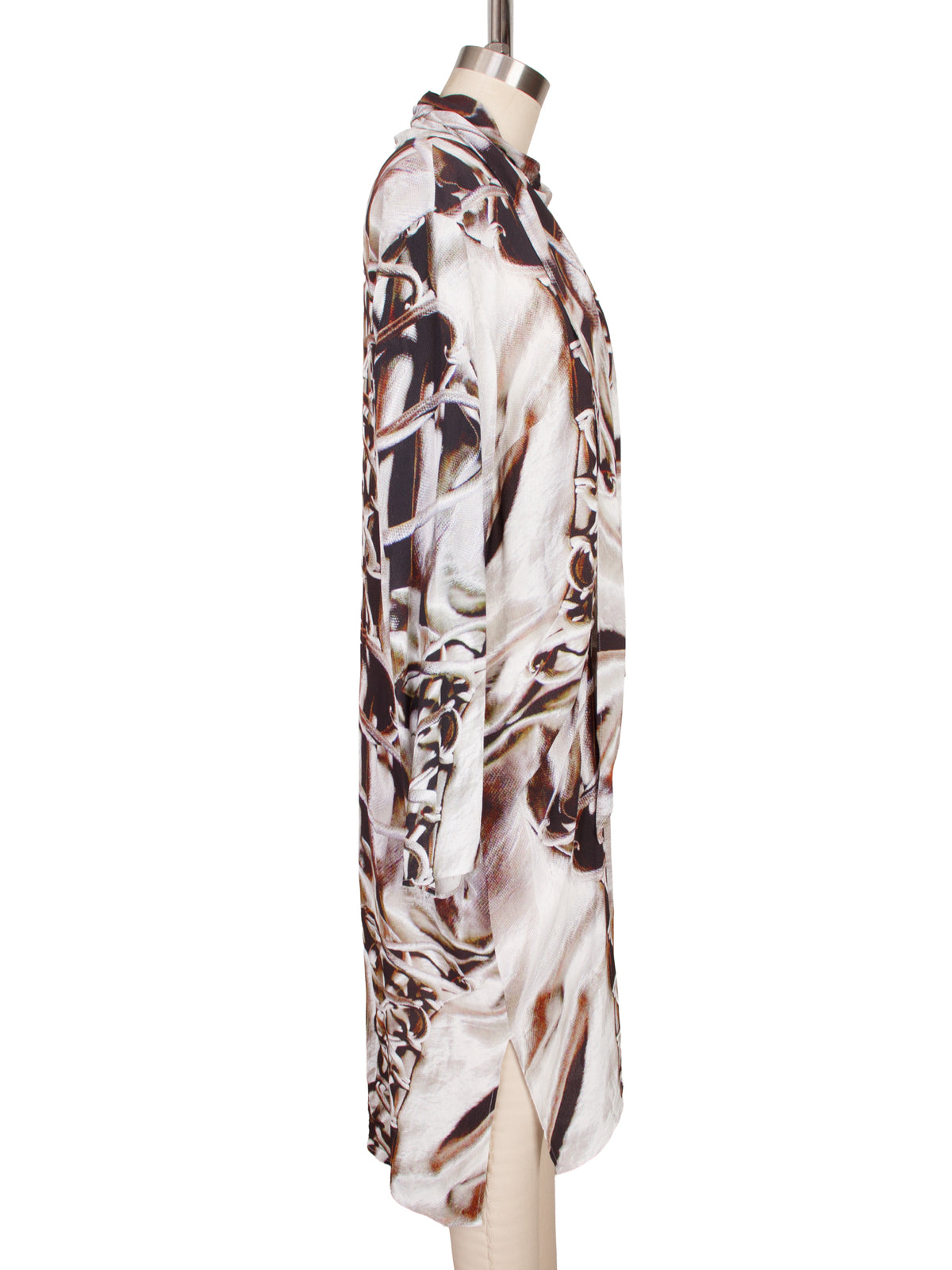 SS17 Diana Orving Runway Corseting Print Dress