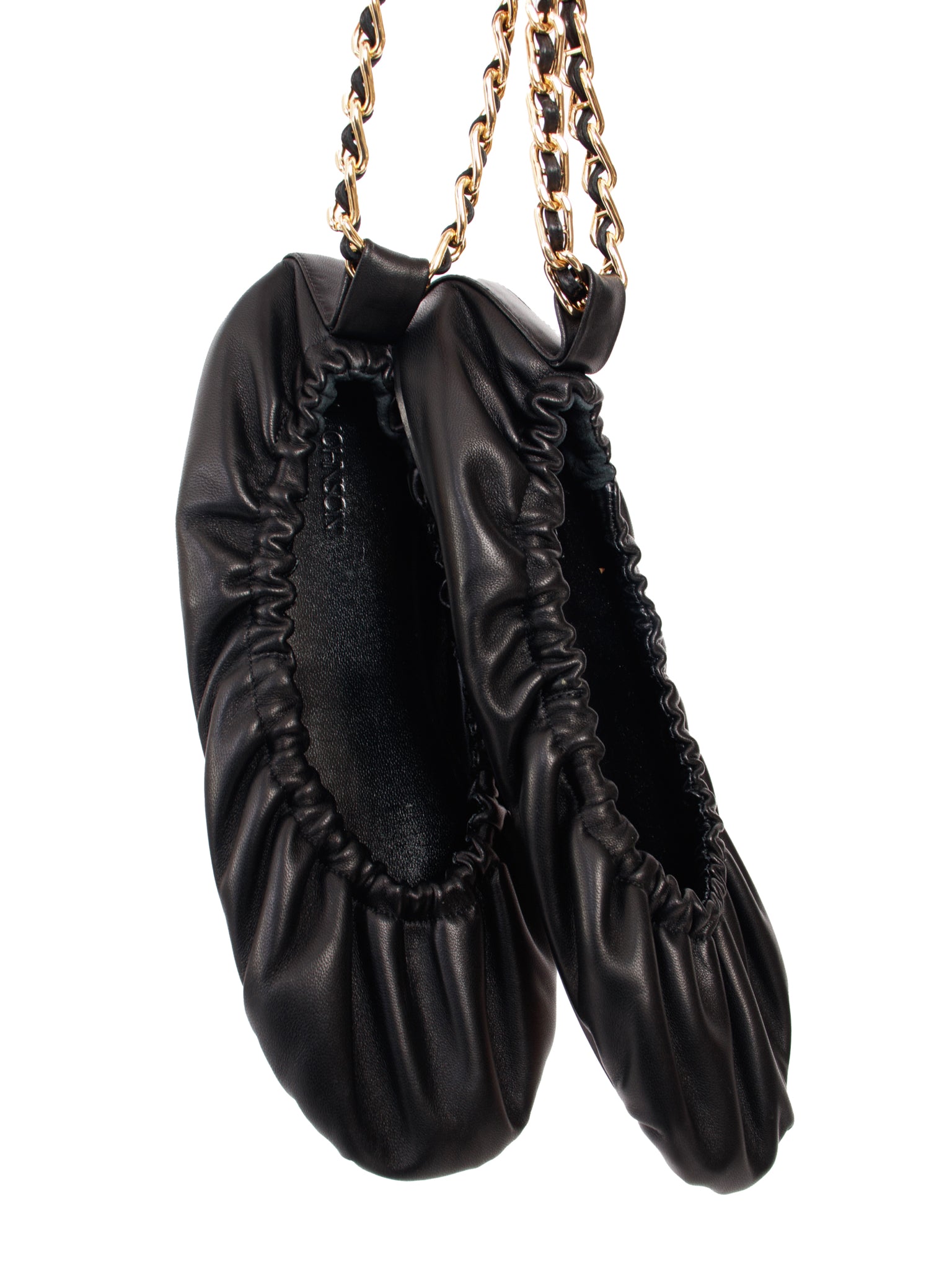 Ulla Johnson Leather & Chain Ballet Flats