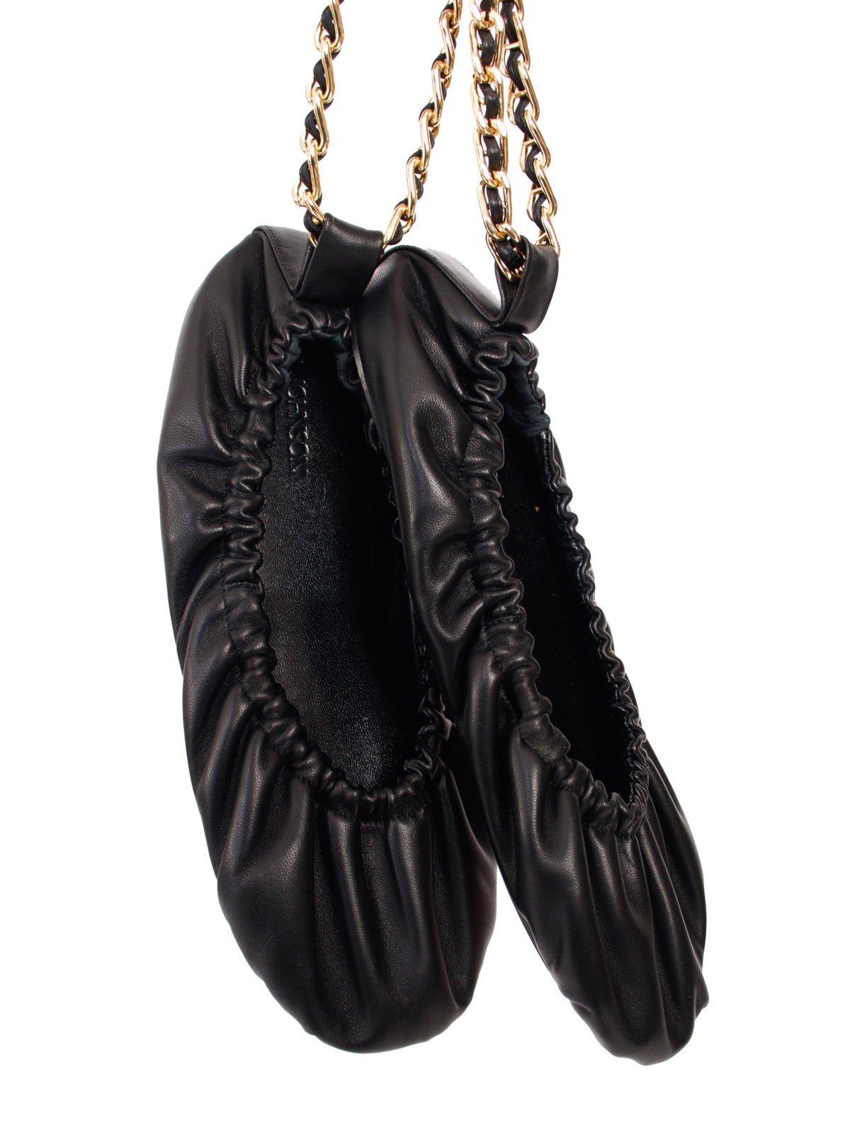 Ulla Johnson Leather & Chain Ballet Flats