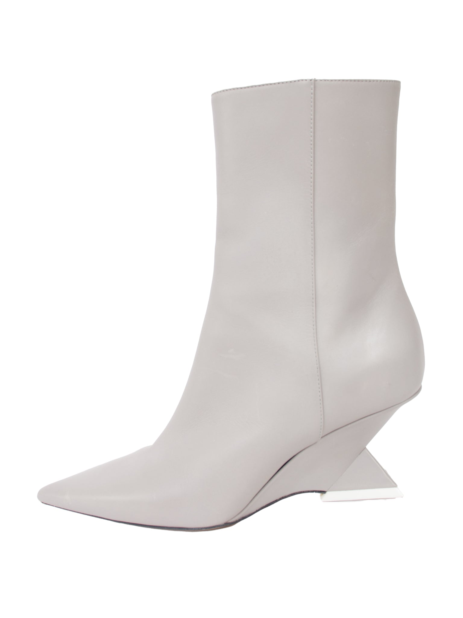 The Attico Cheope Angular Wedge Boots