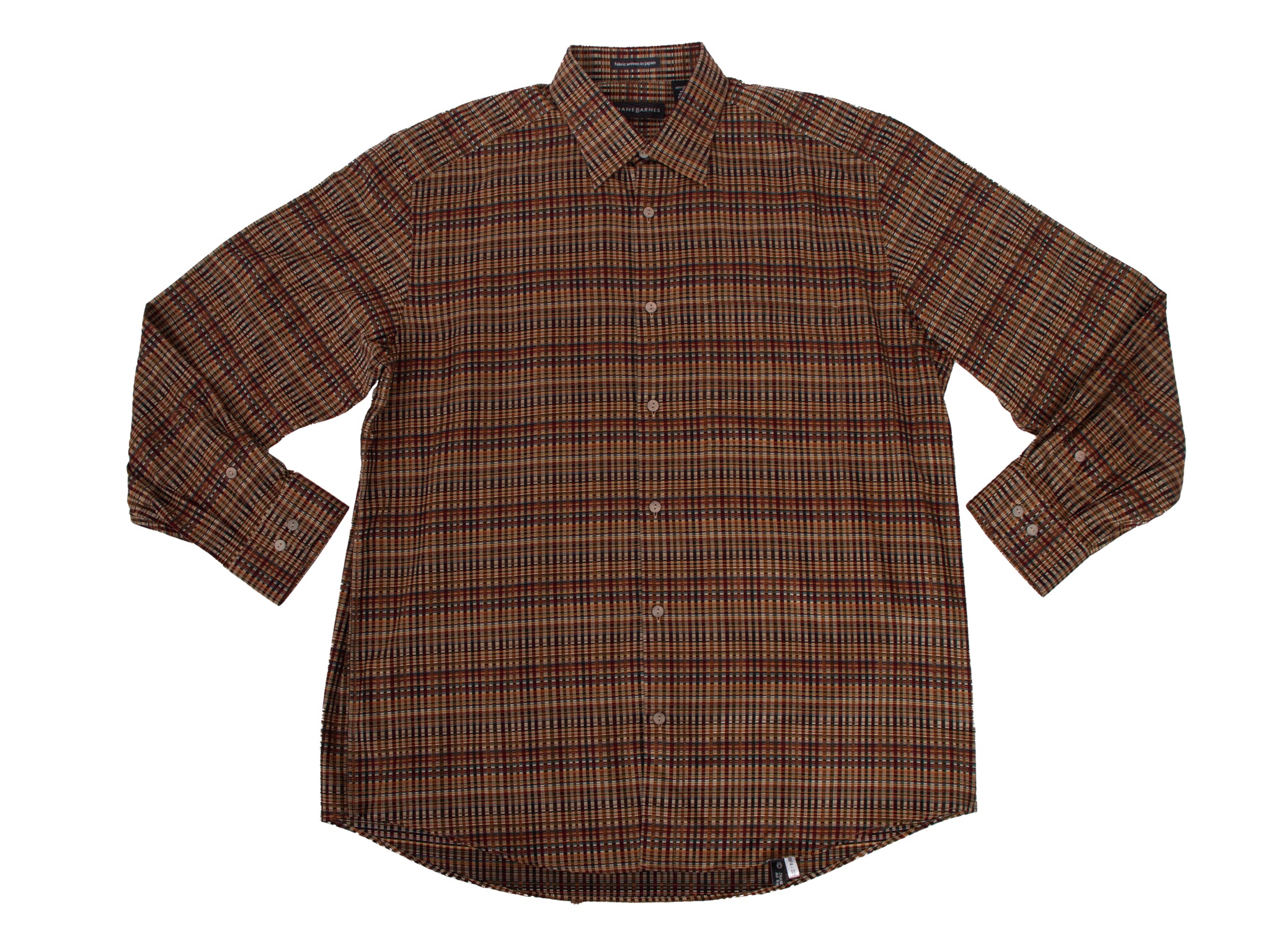 Jhane Barnes Woven Japanese Textile Shirt