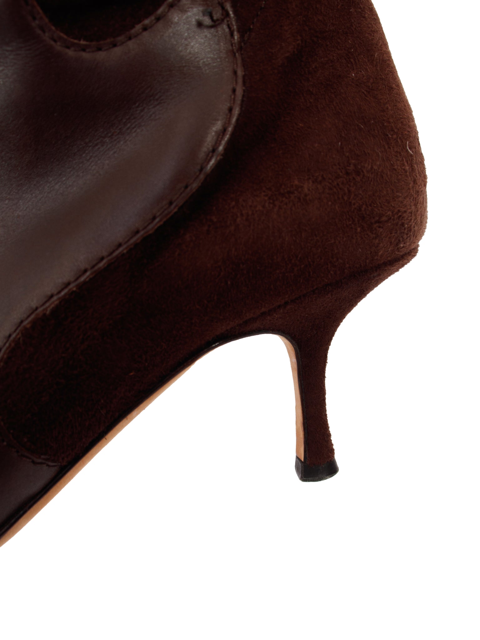 Jimmy Choo Leather & Suede Panel Tall Boots