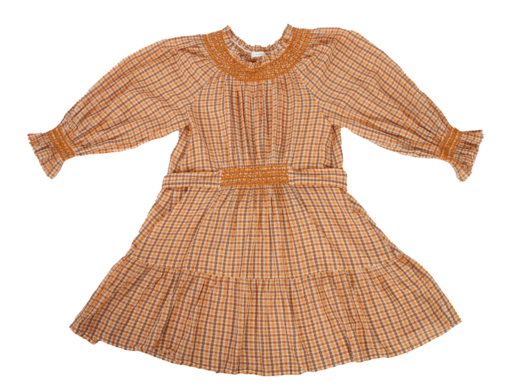 Doen Sabine Gingham Dress
