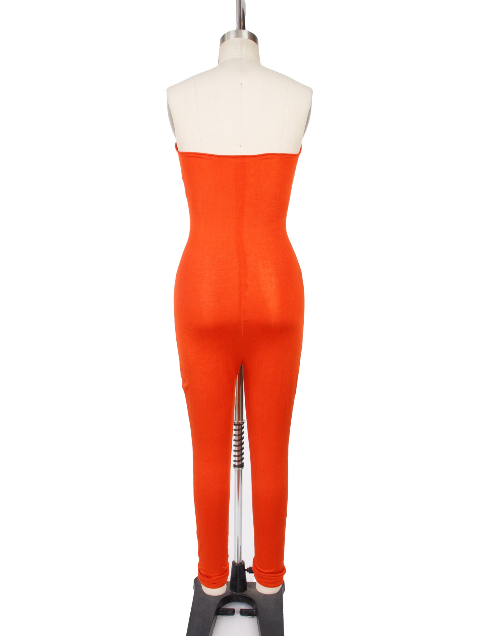 OMO Norma Kamali Lycra Jersey Strapless Jumpsuit