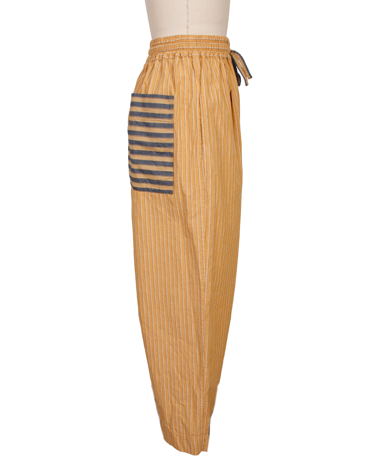 Cawley Studio Drawstring Pinstripe Pants