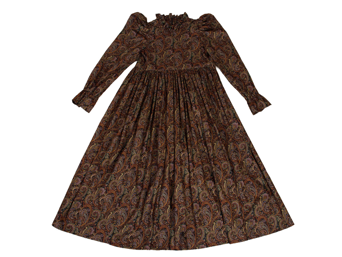 Mary Benson Paisey Smock Dress