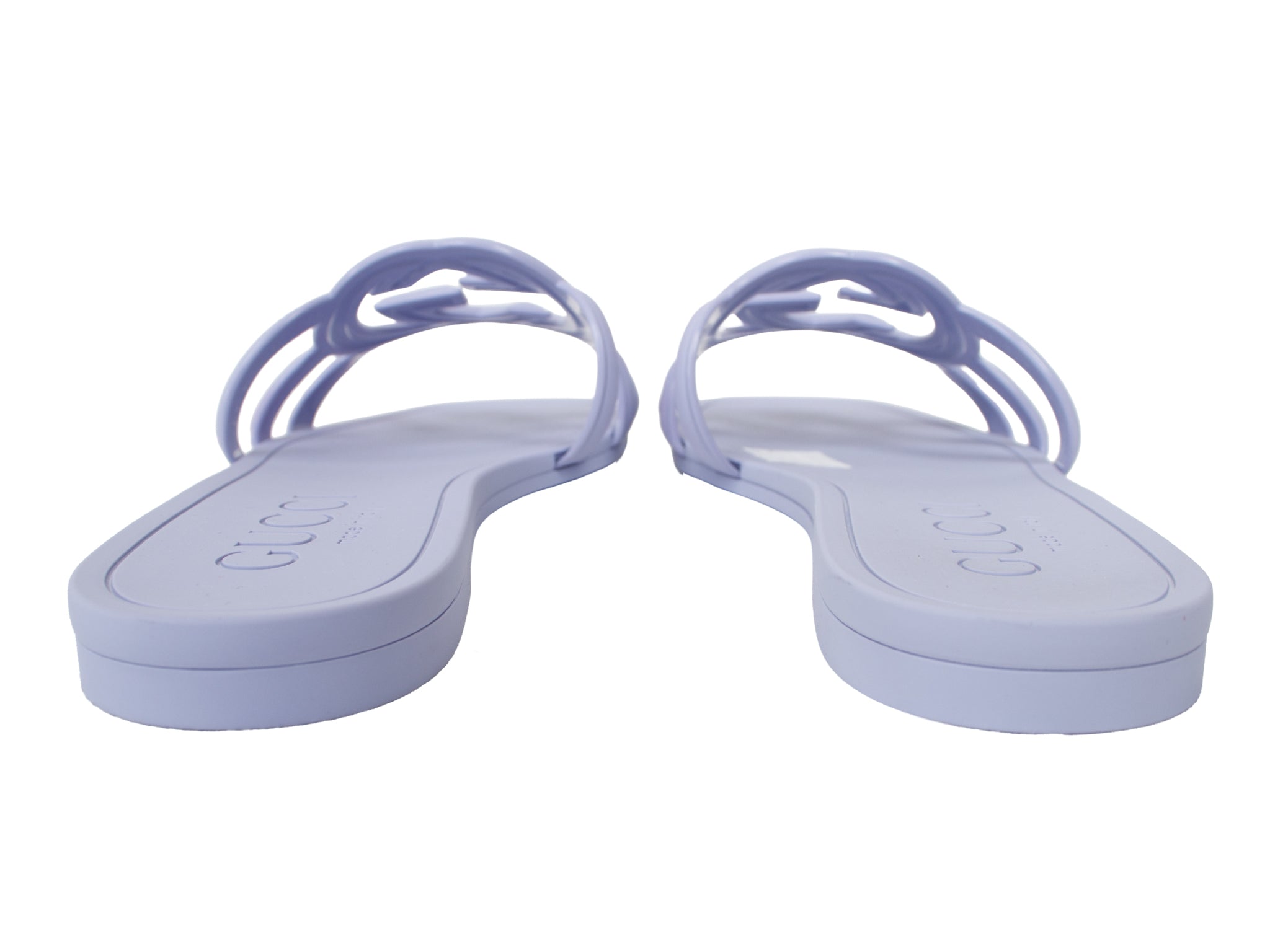 Gucci Interlocking G Rubber Slide Sandals