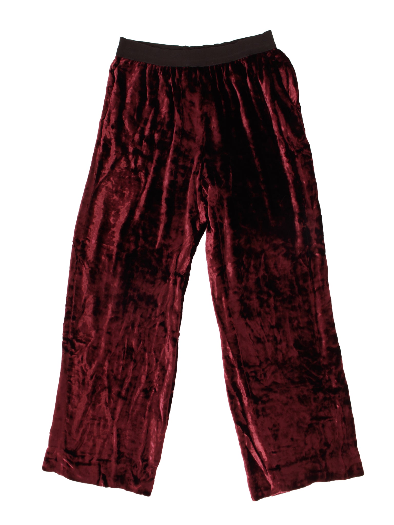 Maison Martin Margiela Velvet Wide Leg Pants