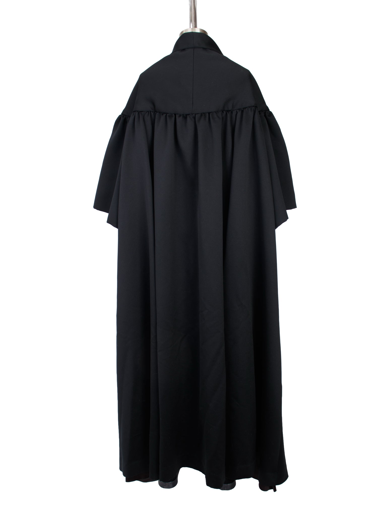Victor Costa Black Silk Opera Coat