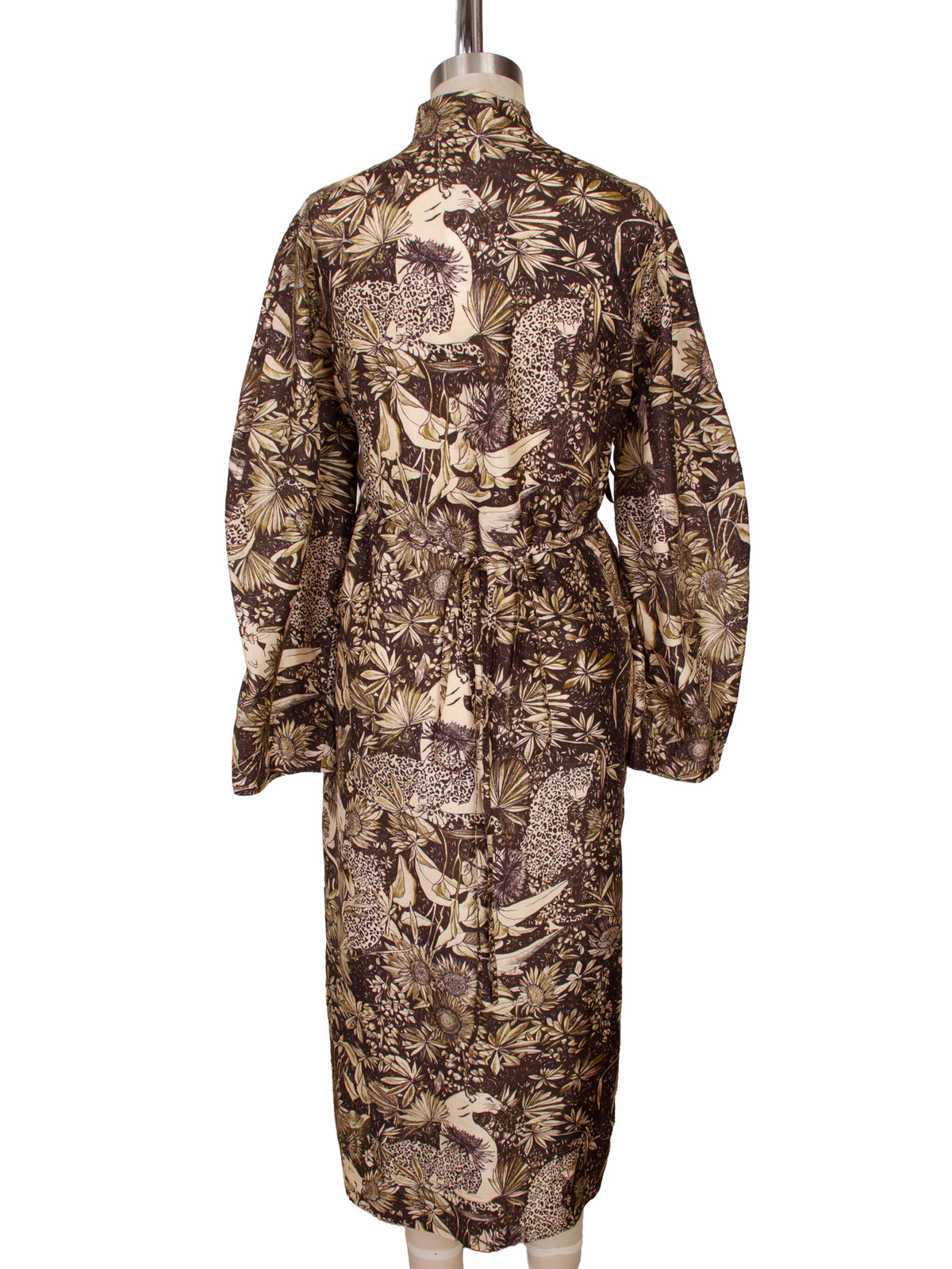 Soeur Susie Silk Panther Print Dress
