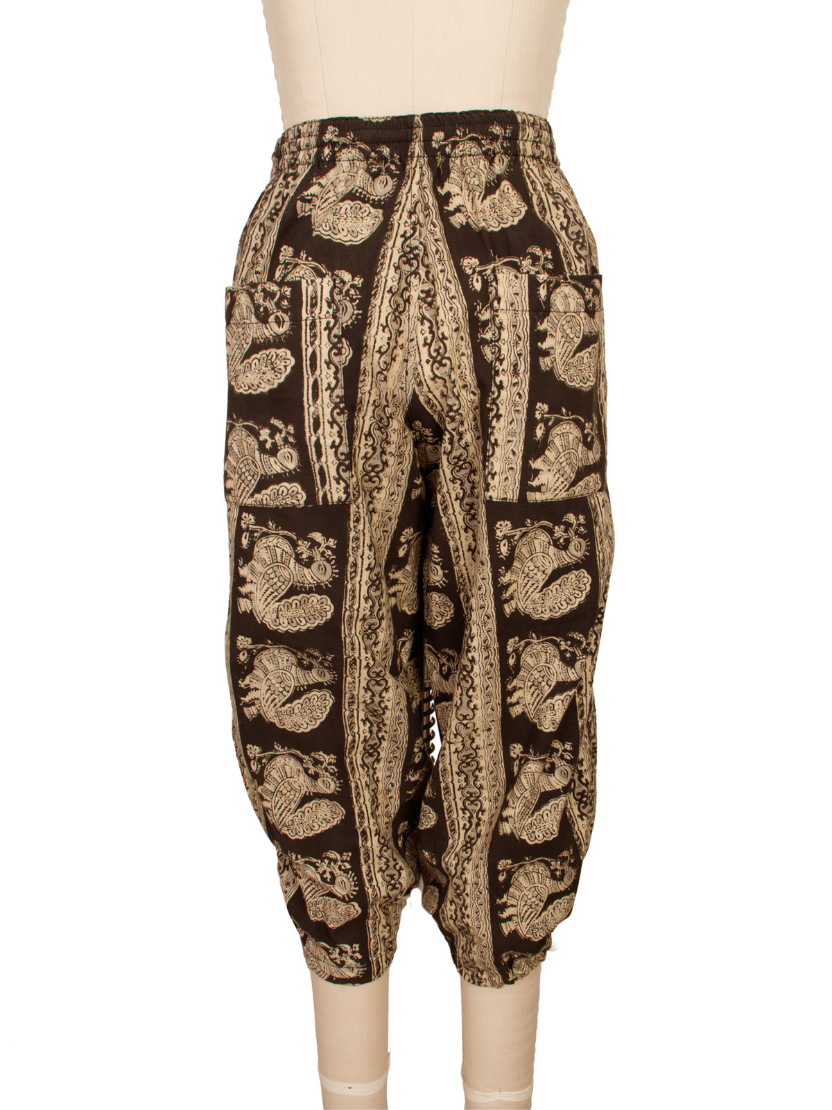 Beams Graphic Cropped Pants