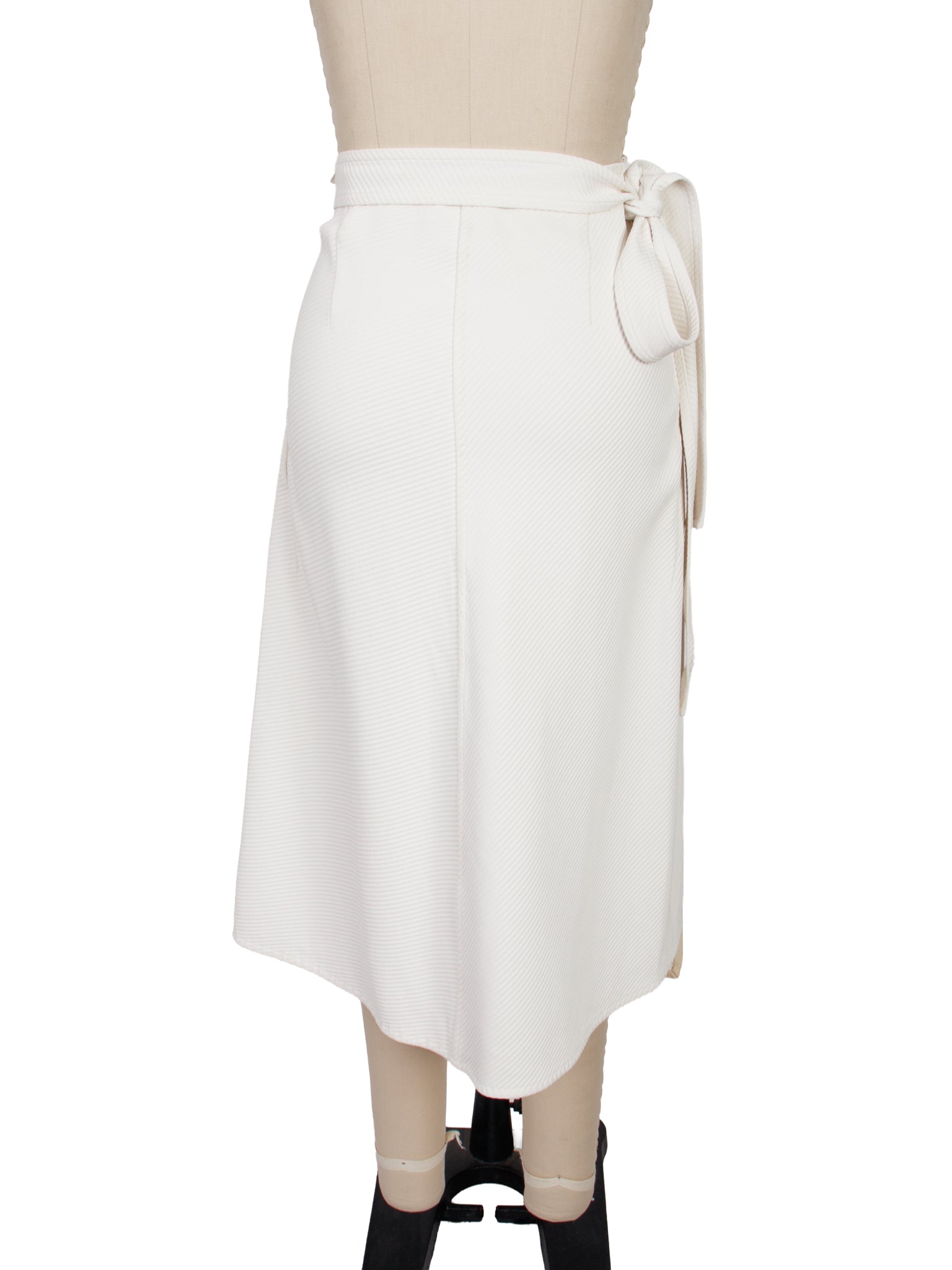 2014 Celine Phoebe Philo Ribbed Wrap Skirt