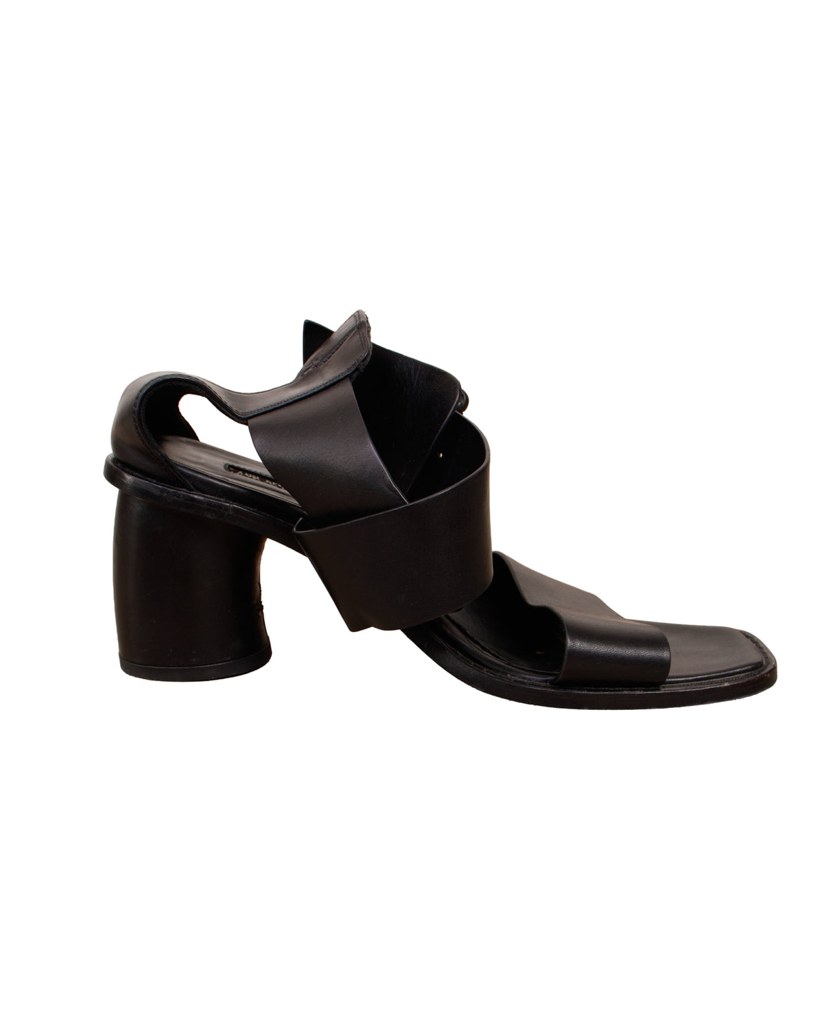 Ann Demeulemeester Crossover Buckle Sandals