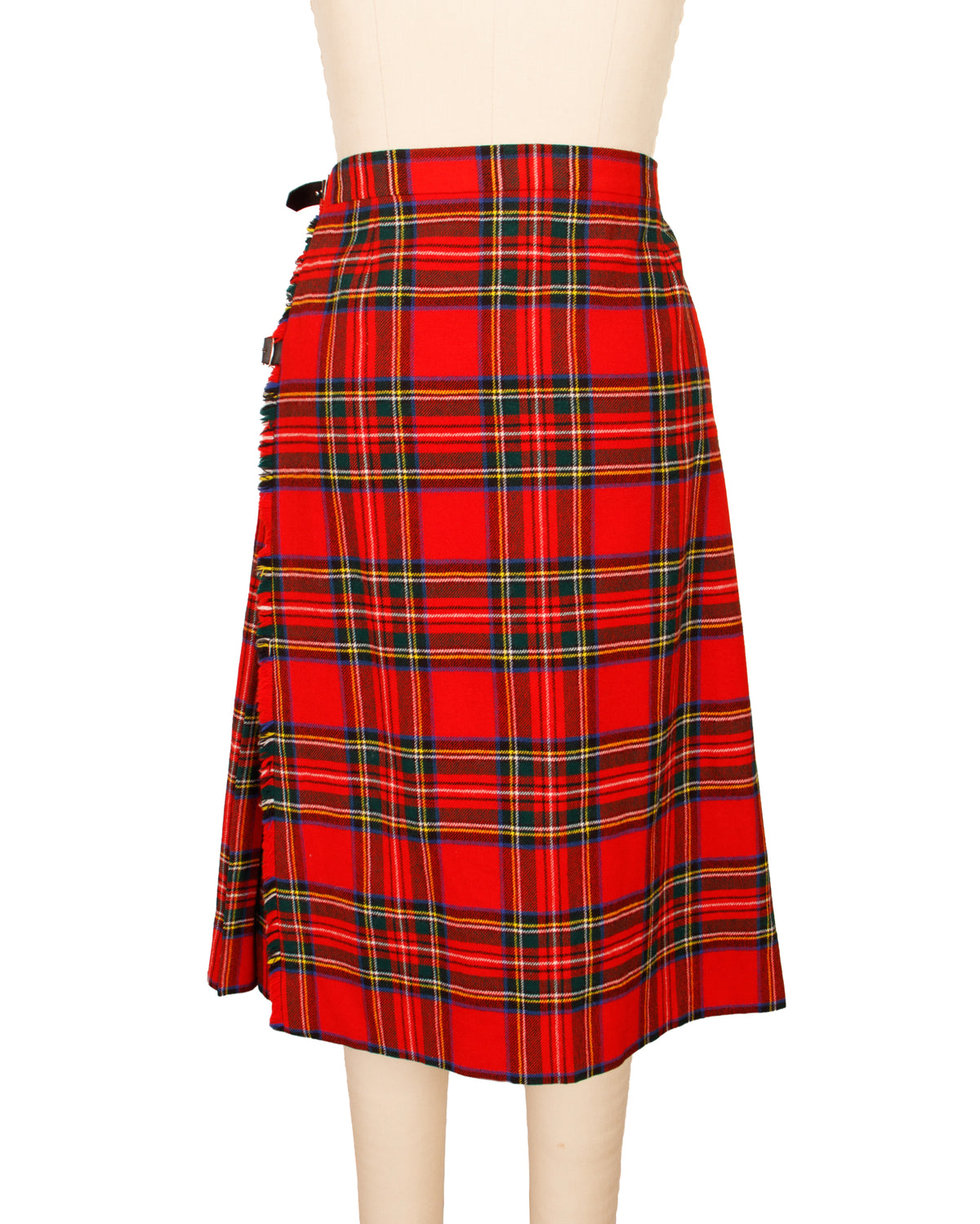 Burberry's Wool Tartan Kilt Skirt