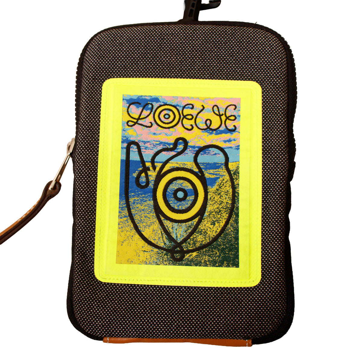 2020 Loewe 'Eye/LOEWE/Nature' Lanyard Zip Pouch