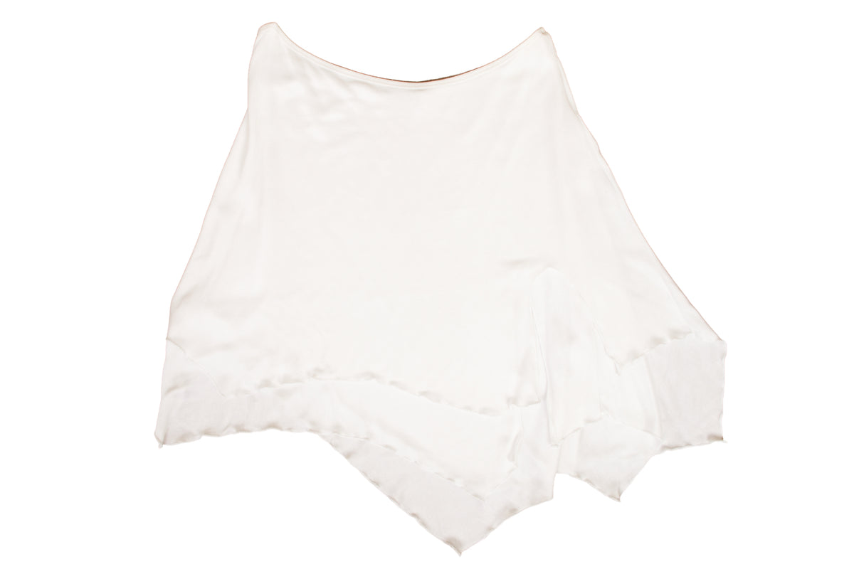 Elisabetta Rogiani Asymmetrical Cutout Skirt Set
