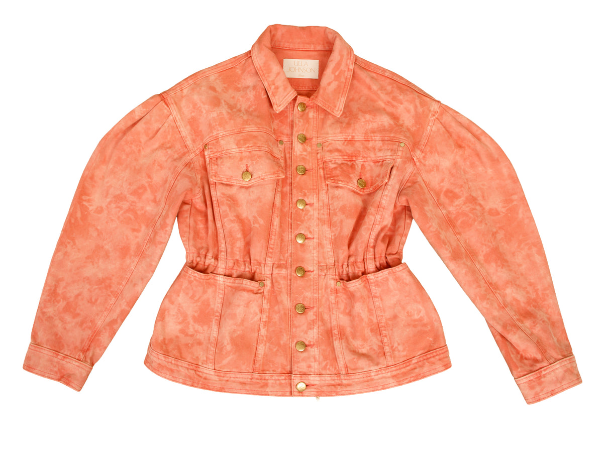 Ulla Johnson Odette Aura Wash Denim Jacket