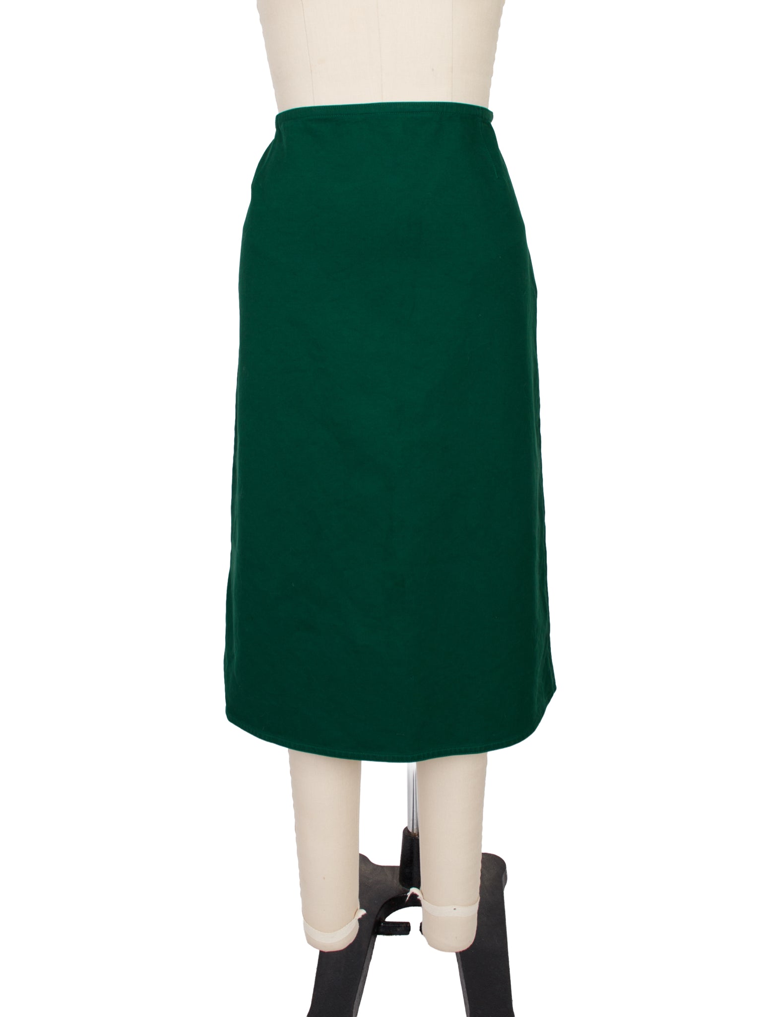 Sofie D'Hoore Woven Cotton A-Line Skirt