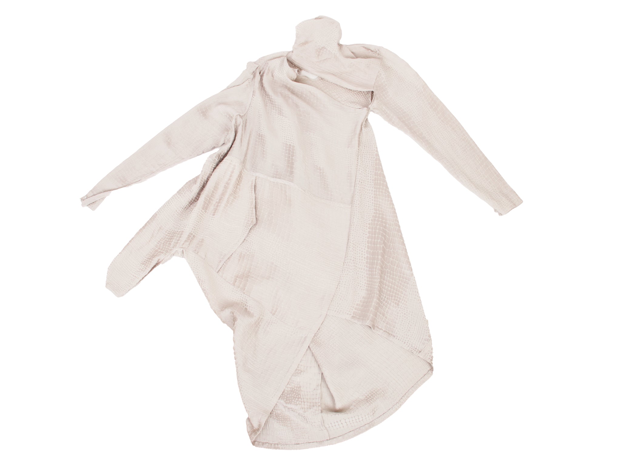 Preen Reptile Jacquard Asymmetrical Dress