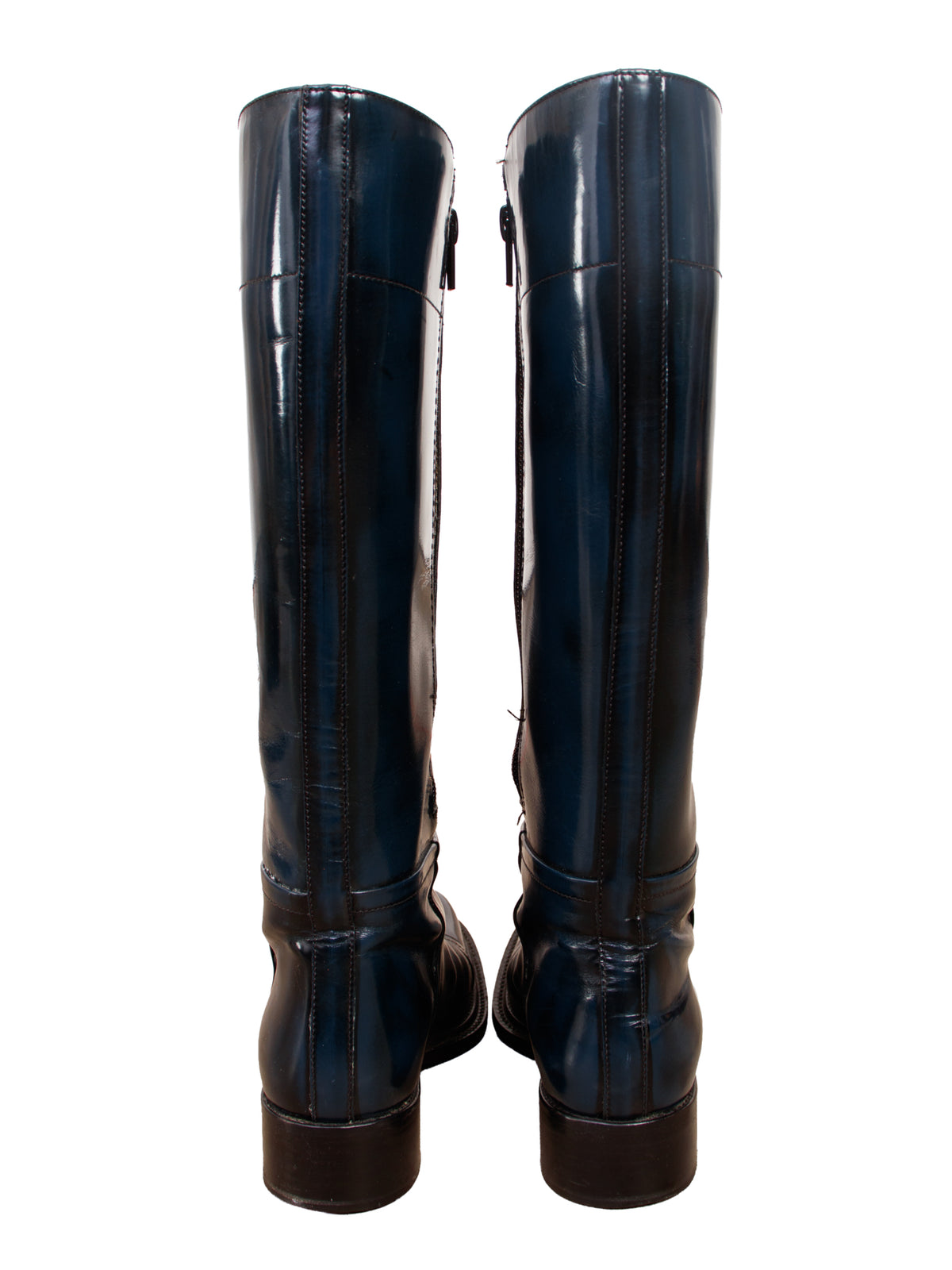 Prada Patent Leather Tall Boots