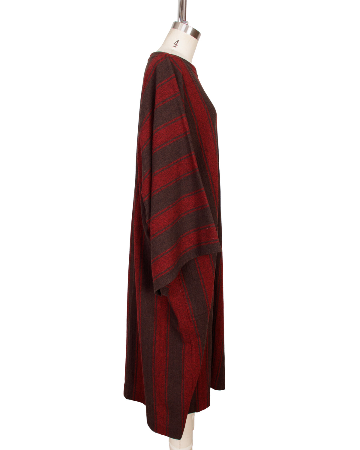 Issey Miyake Plantation Wool Striped Dress