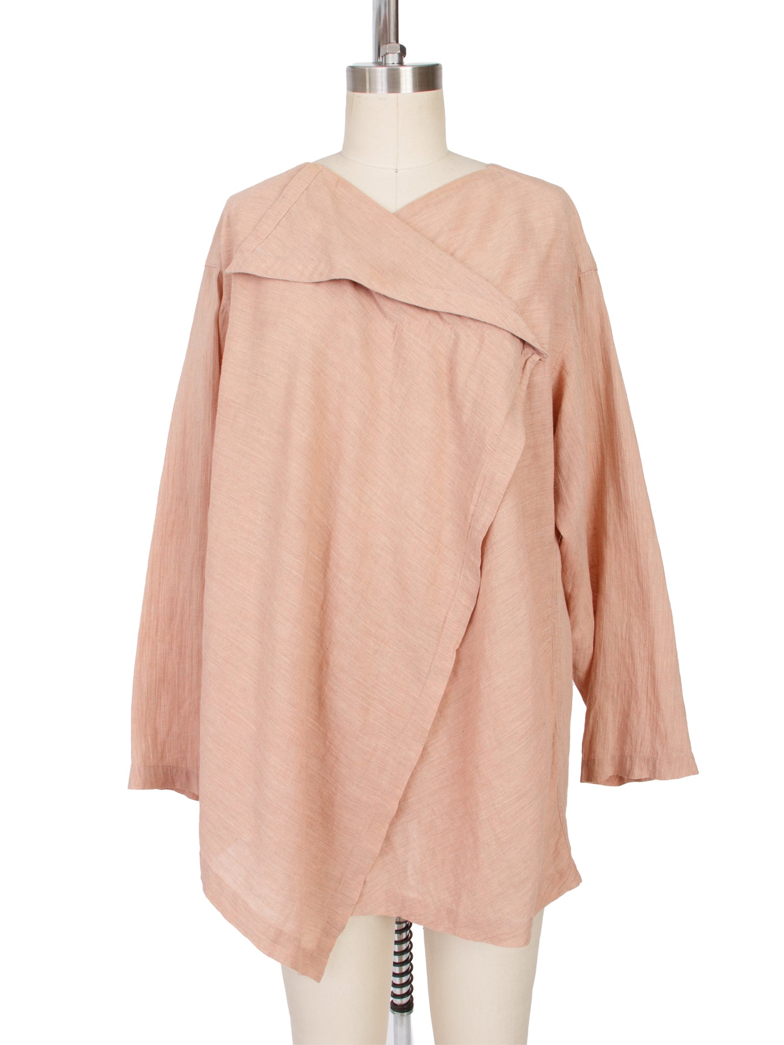 1980s Issey Miyake Asymmetrical Woven Top – Mercy Vintage