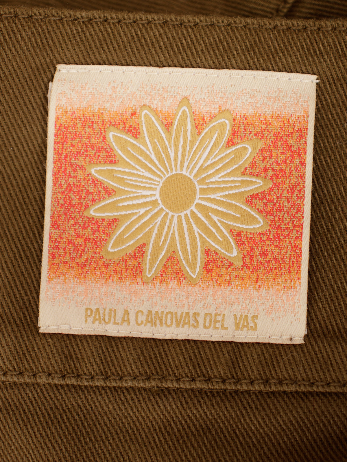 Paula Canovas Del Vas Spray Paint Split Skirt*