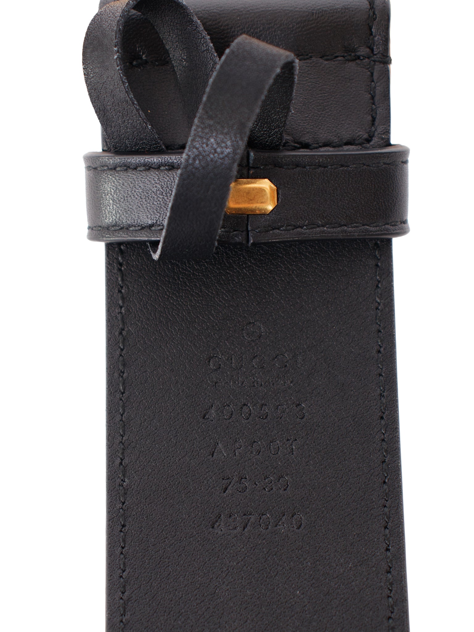 Gucci GG Marmont Leather Belt
