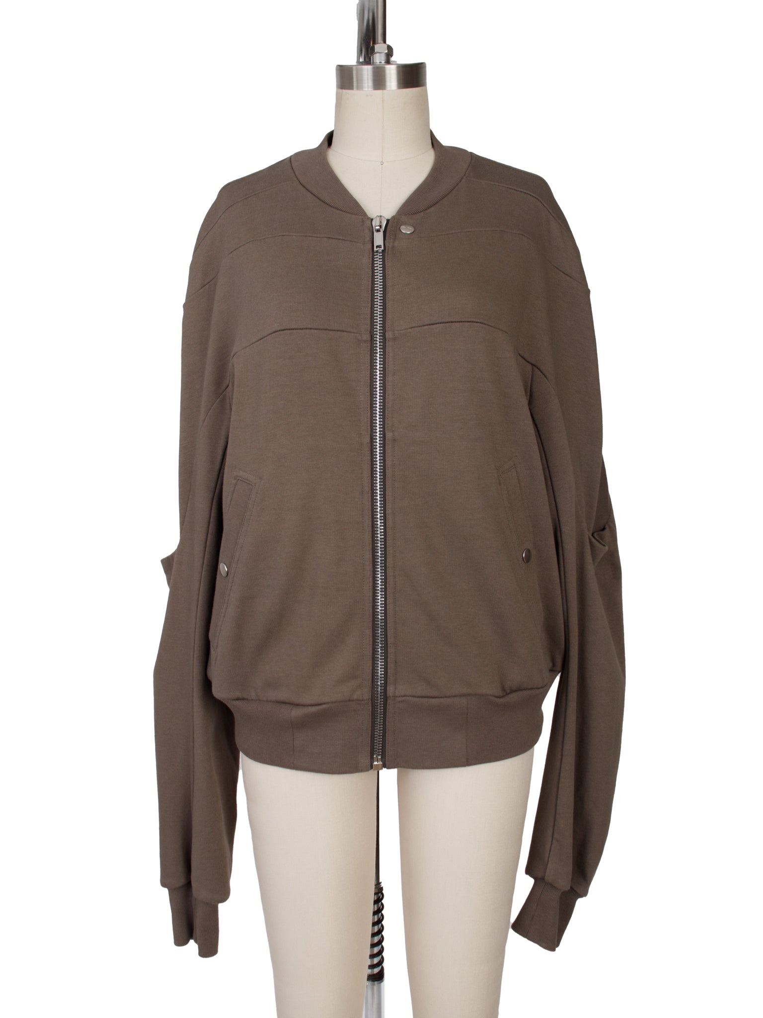 SS23 Rick Owens Dust Zip Sweatshirt