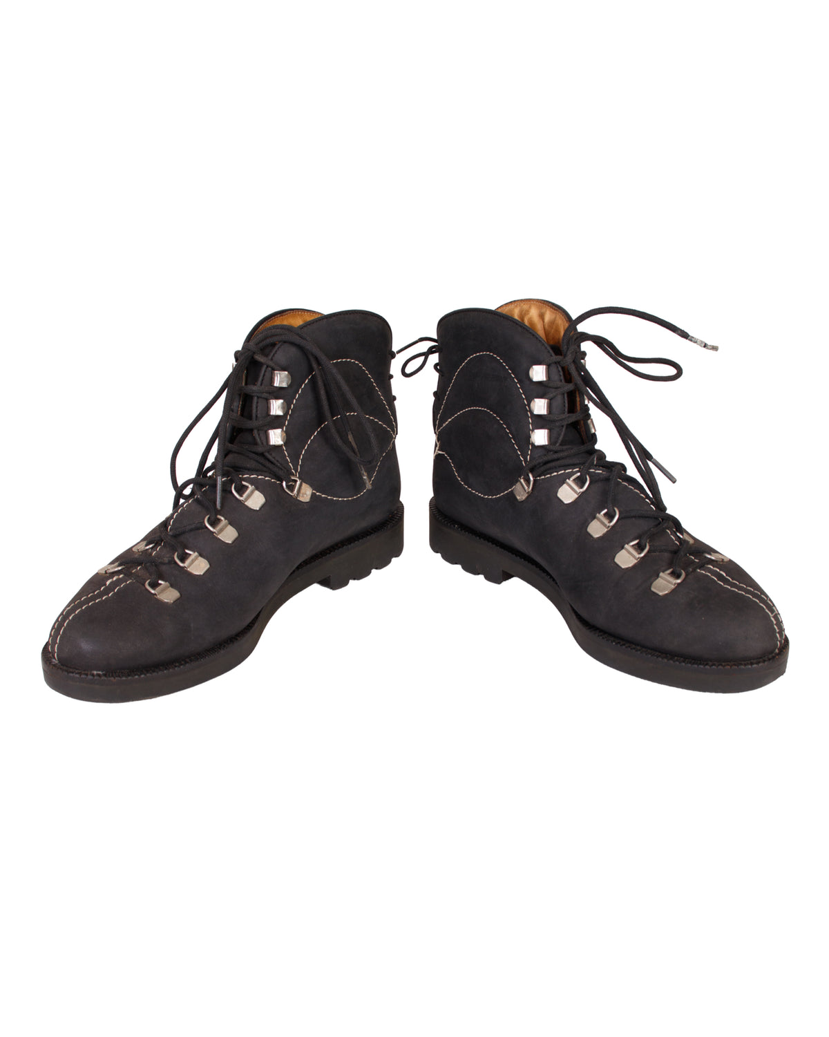 Freelance Nubuck Corset Hiking Boots