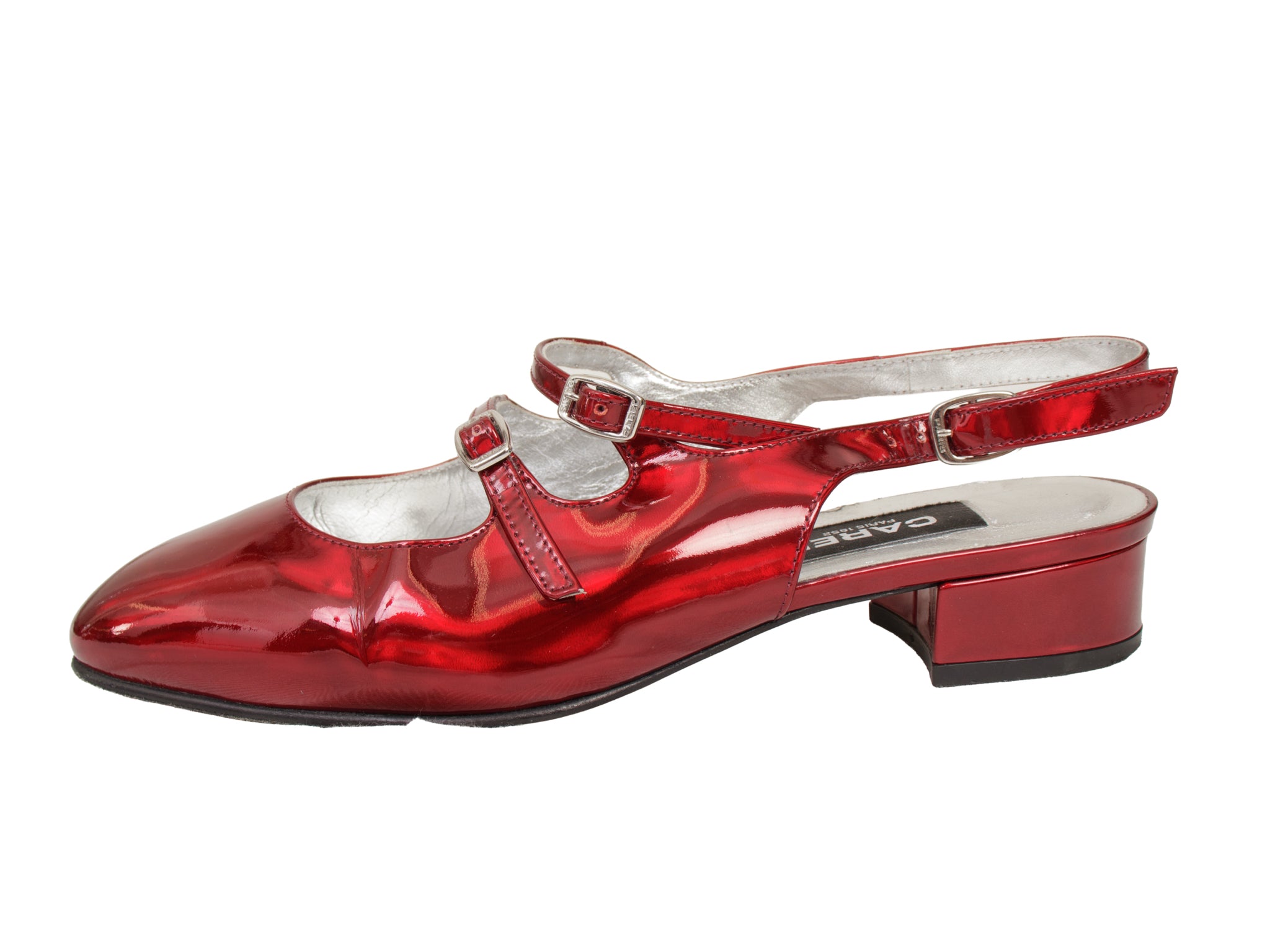 Carel Patent Leather Mary Jane Slingbacks