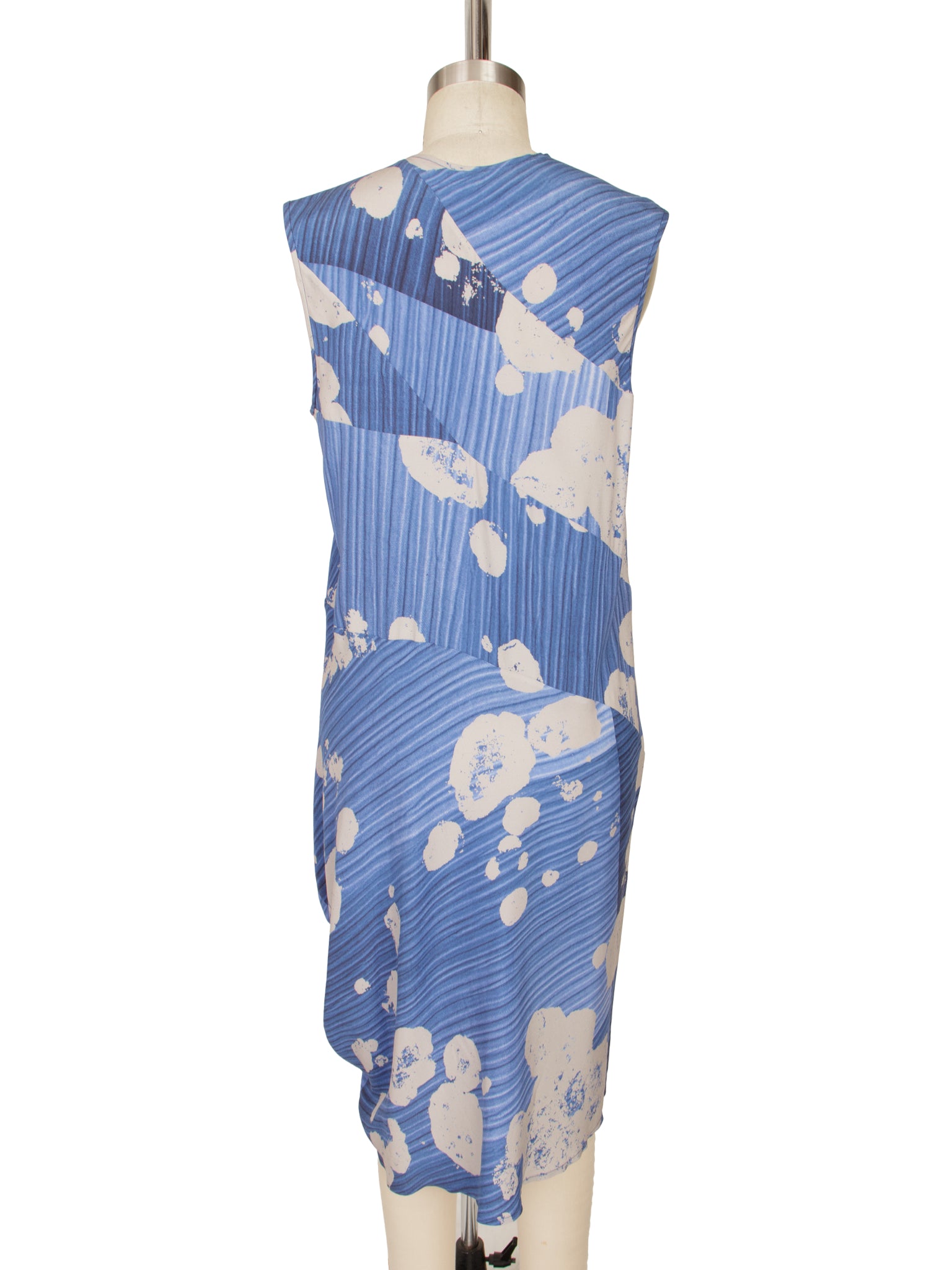 Zero + Maria Cornejo Silk Abstract Print Dress