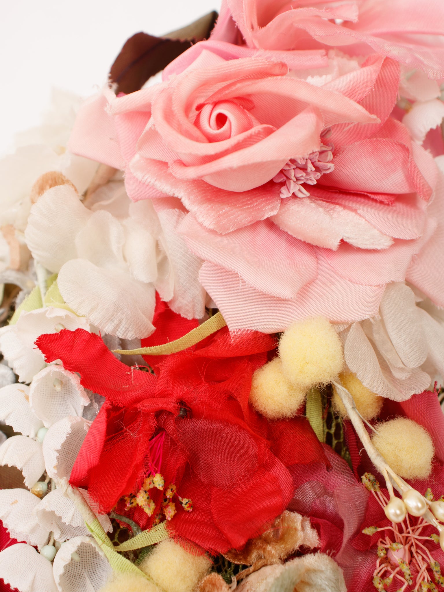 1960s Millinery Salon Lit Brothers Floral Toque Hat