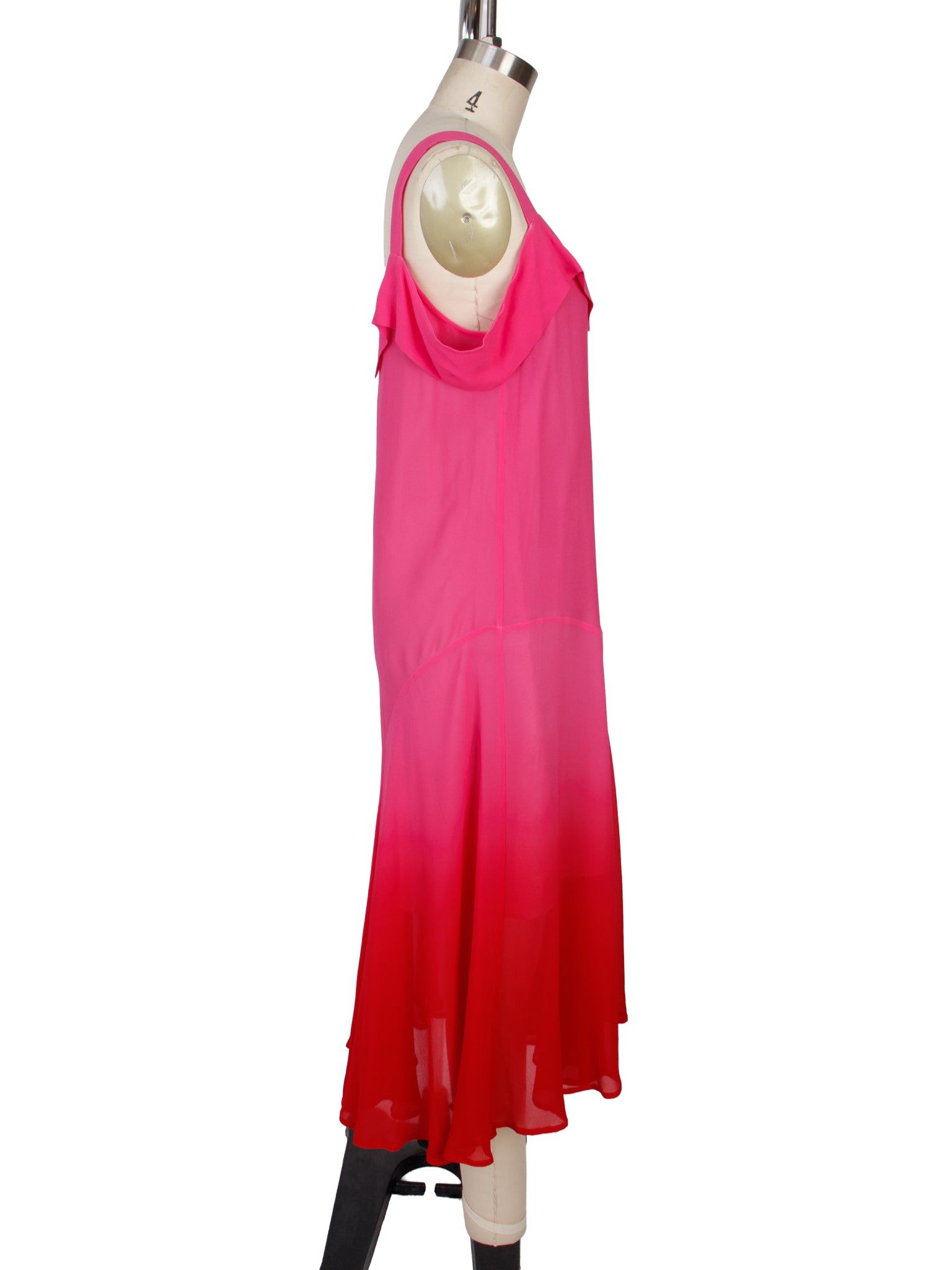 SS 2009 Limi Feu Silk Ombre Dress