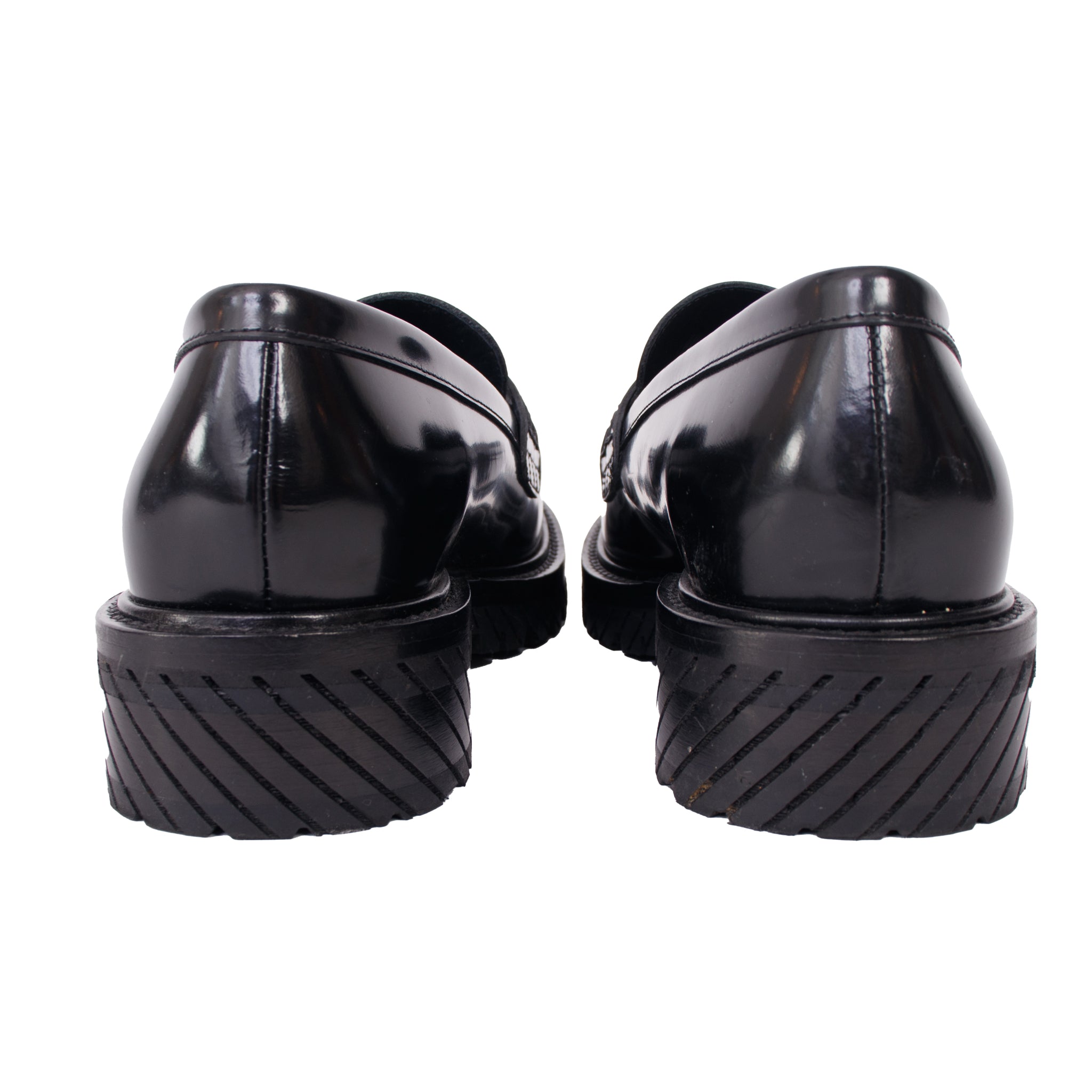 Off-White Patent Leather Loafers