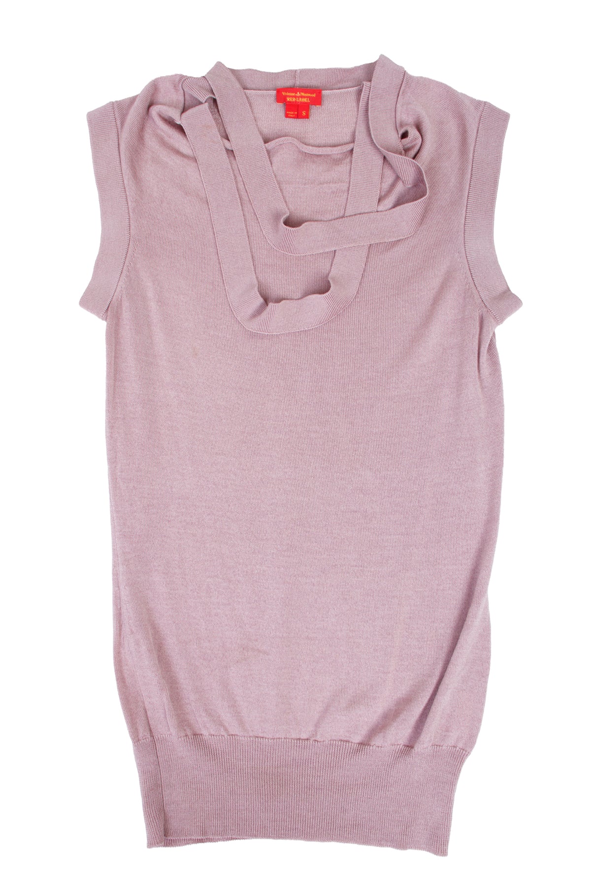 Vivienne Westwood Red Label Cutout Cowl Neck Top