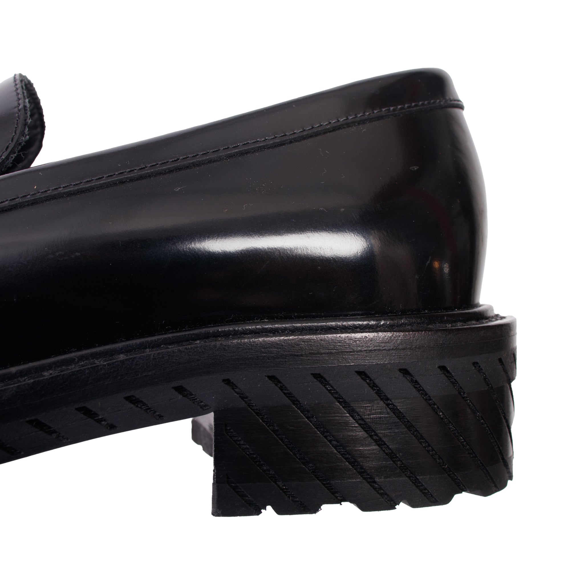 Off-White Patent Leather Loafers