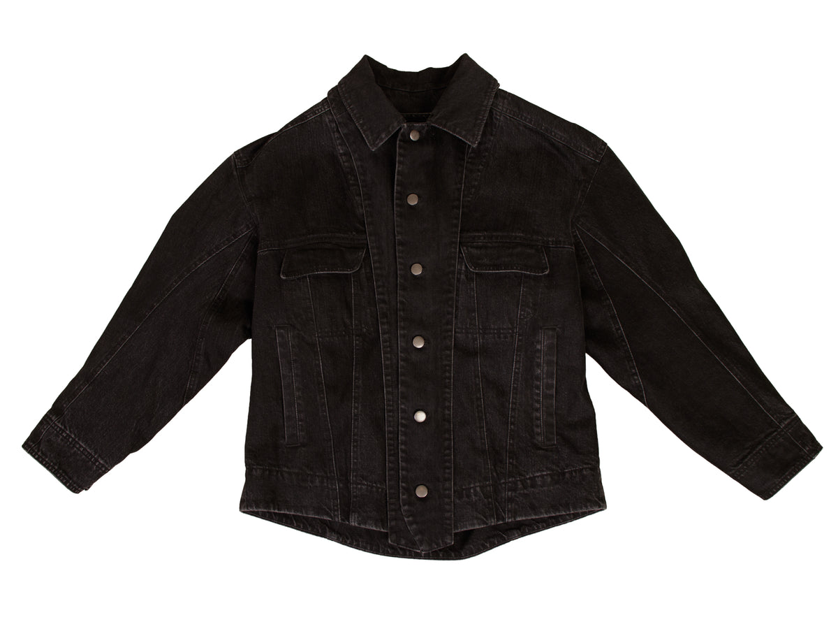 Tibi Convertible Denim Jacket