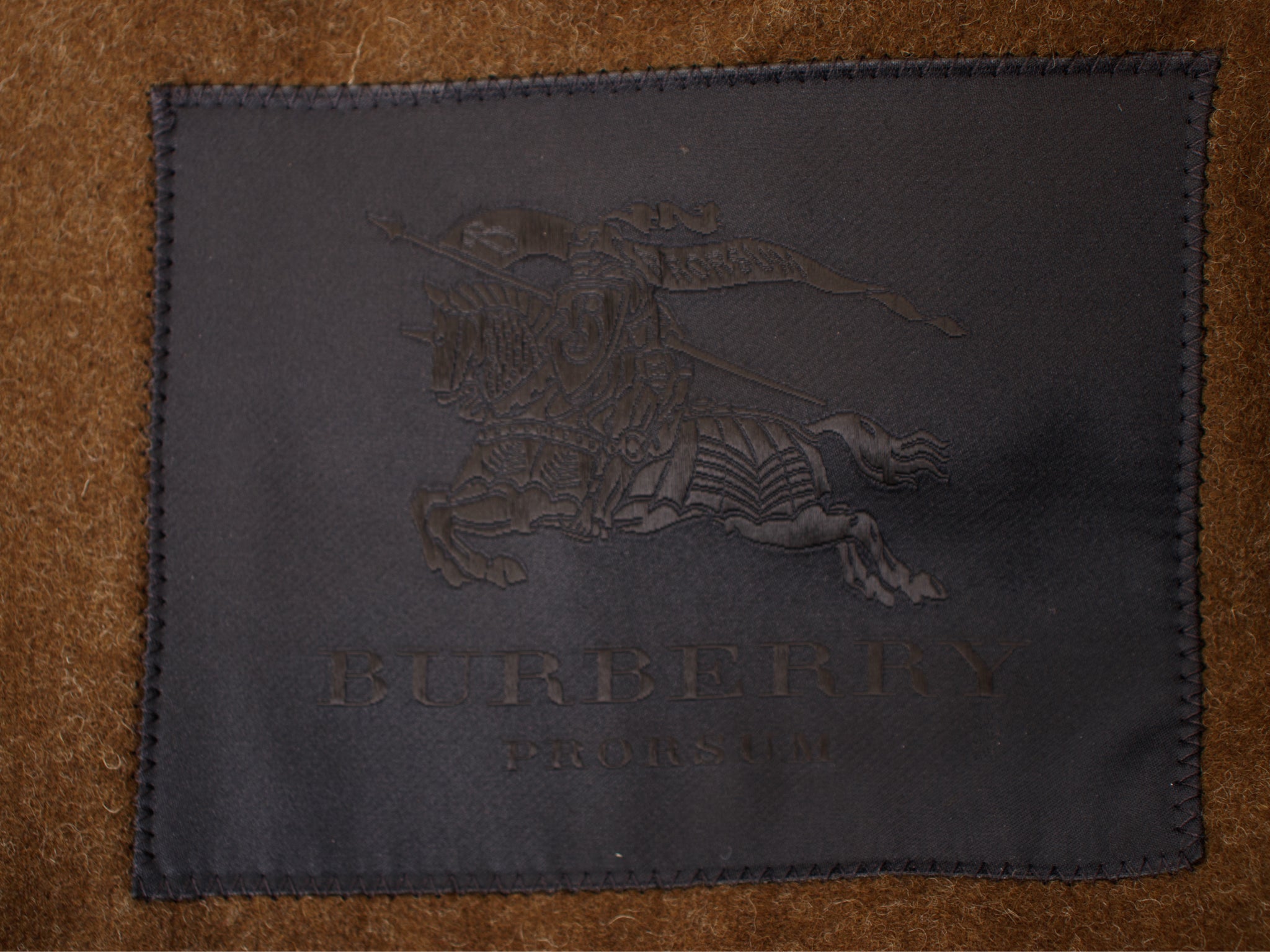 Burberry Virgin Wool Double-Breasted Coat