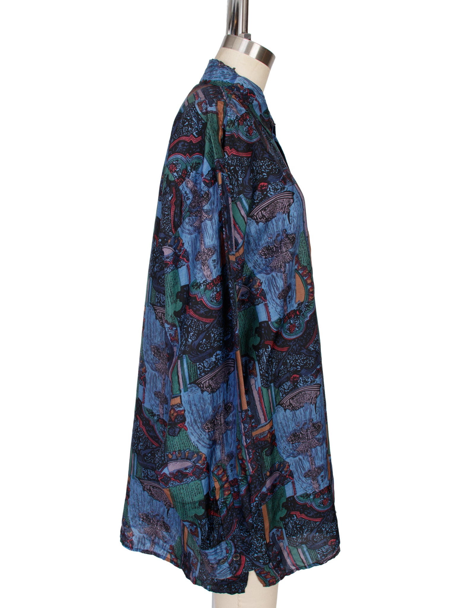 Silk Trail by Robert Stock Silk Novelty Print Shirt