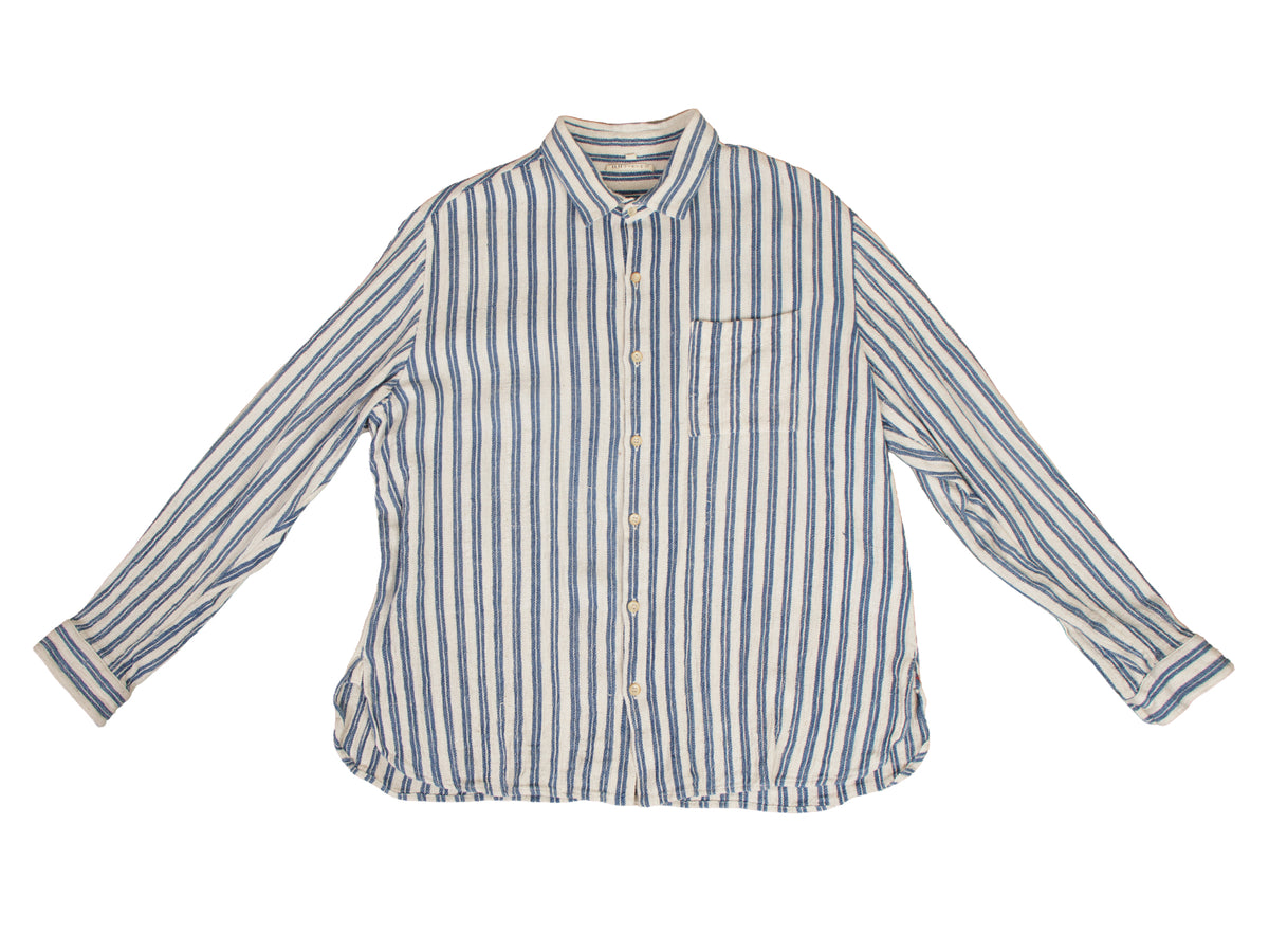 11.11 Eleven Eleven Woven Stripe Shirt